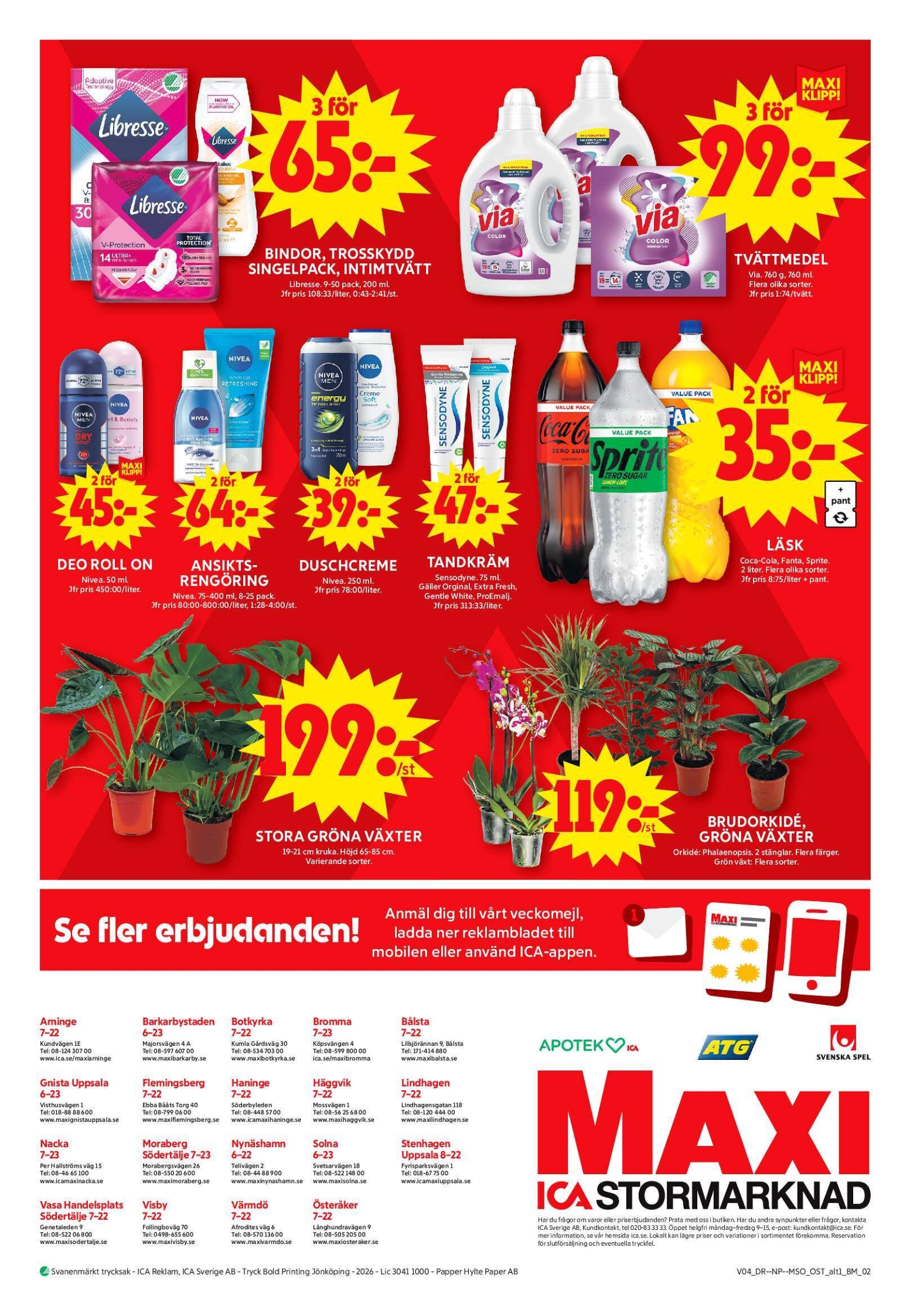 ica-maxi - ICA Maxi-reklambladet giltigt från 19/01 - 25/01 - page: 13