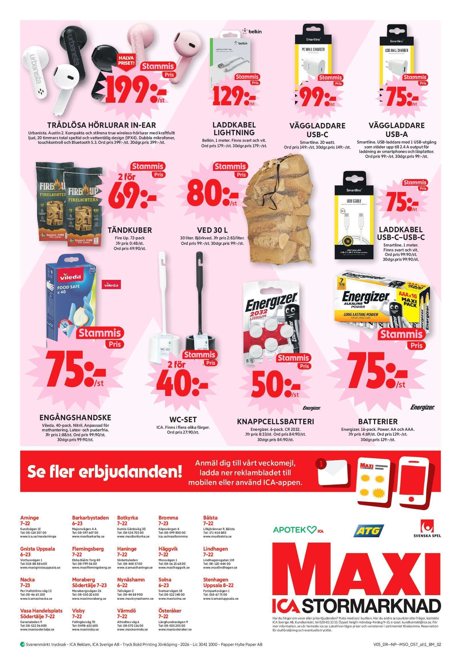 ica-maxi - ICA Maxi-reklambladet giltigt från 26/01 - 01/02 - page: 15