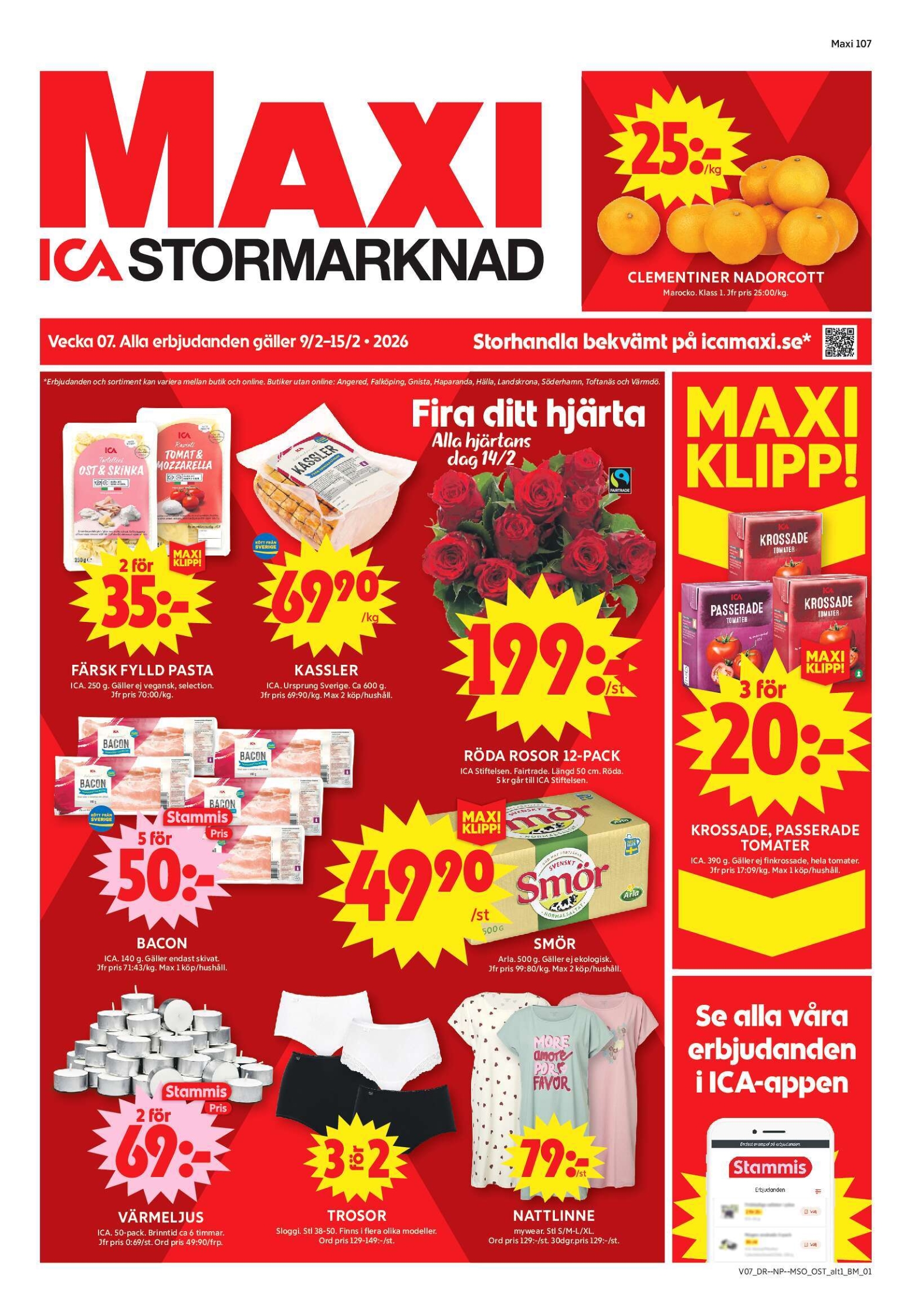 ica-maxi - ICA Maxi-reklambladet giltigt från 09/02/2026 - 15/02/2026