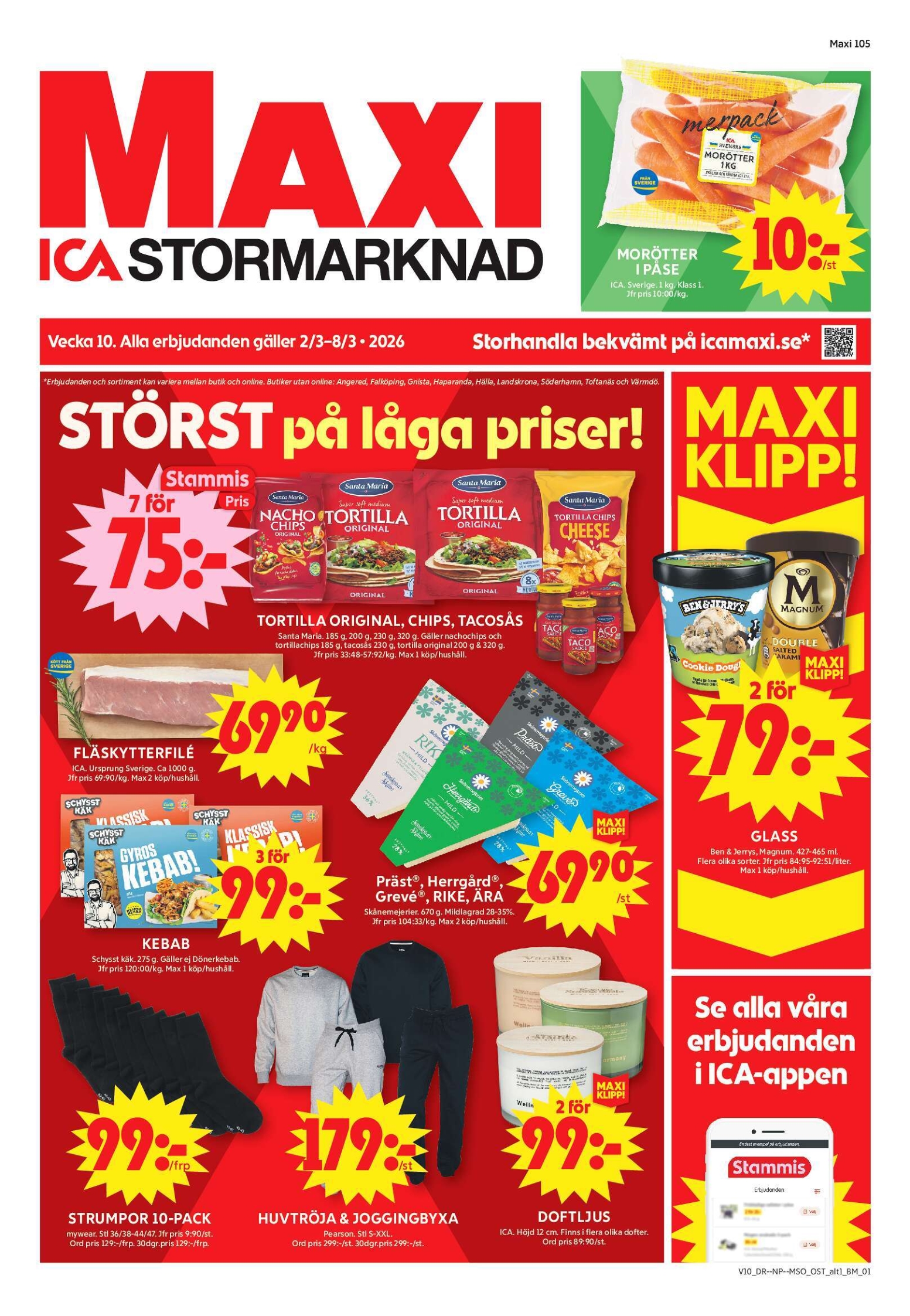 ica-maxi - ICA Maxi-reklambladet giltigt från 02/03/2026 - 08/03/2026