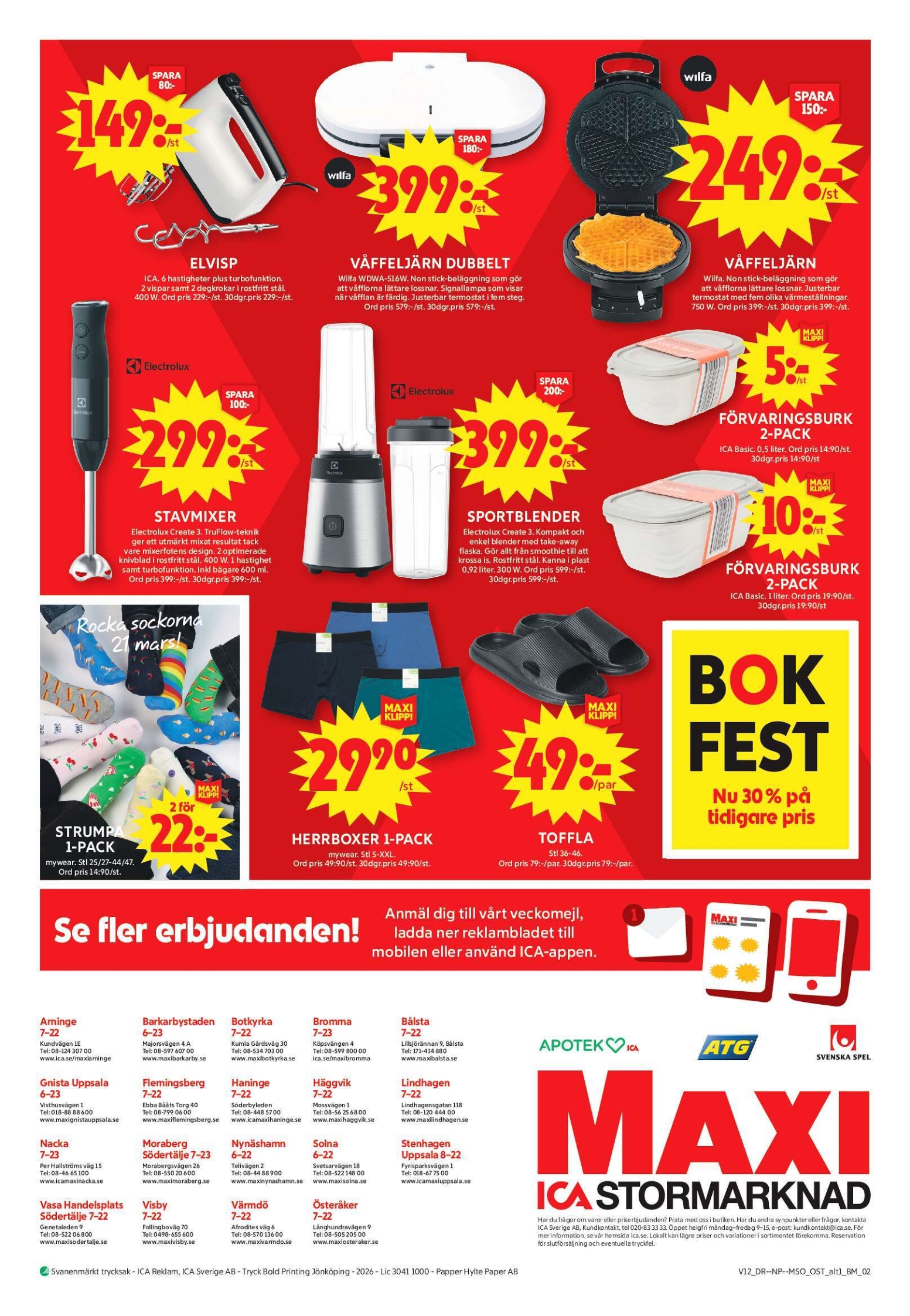 ica-maxi - ICA Maxi-reklambladet giltigt från 16/03/2026 - 22/03/2026 - page: 13