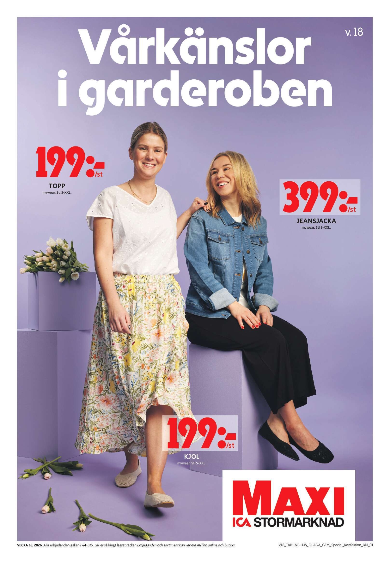 ica-maxi - Aktuellt ICA Maxi reklamblad giltigt från måndag 27/04/2026 till söndag 03/05/2026 - page: 17