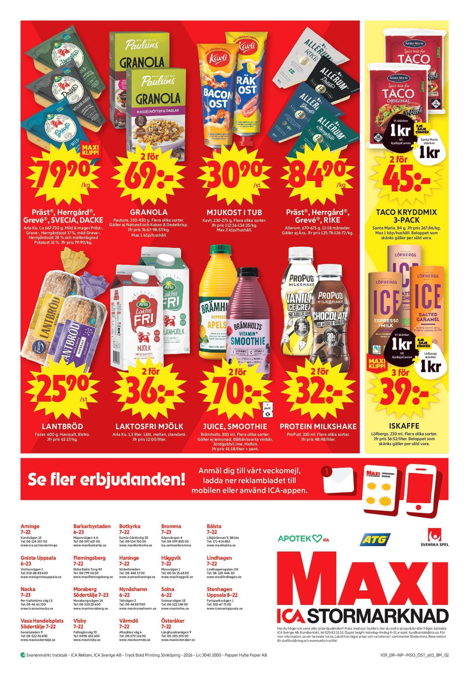 ica-maxi - Aktuellt ICA Maxi reklamblad giltigt från måndag 04/05/2026 till söndag 10/05/2026 - page: 14