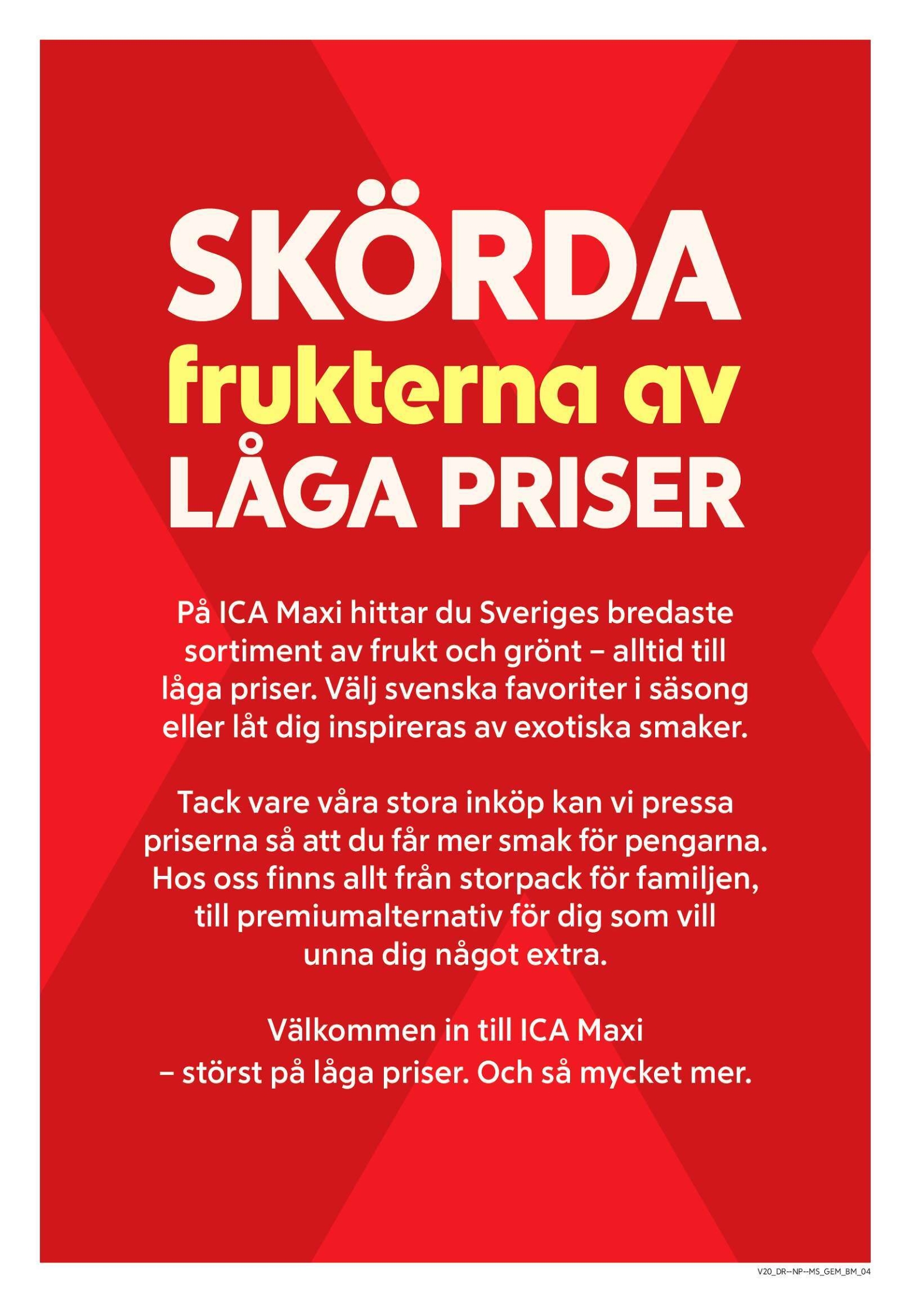 ica-maxi - Aktuellt ICA Maxi reklamblad giltigt från måndag 11/05/2026 till söndag 17/05/2026 - page: 4