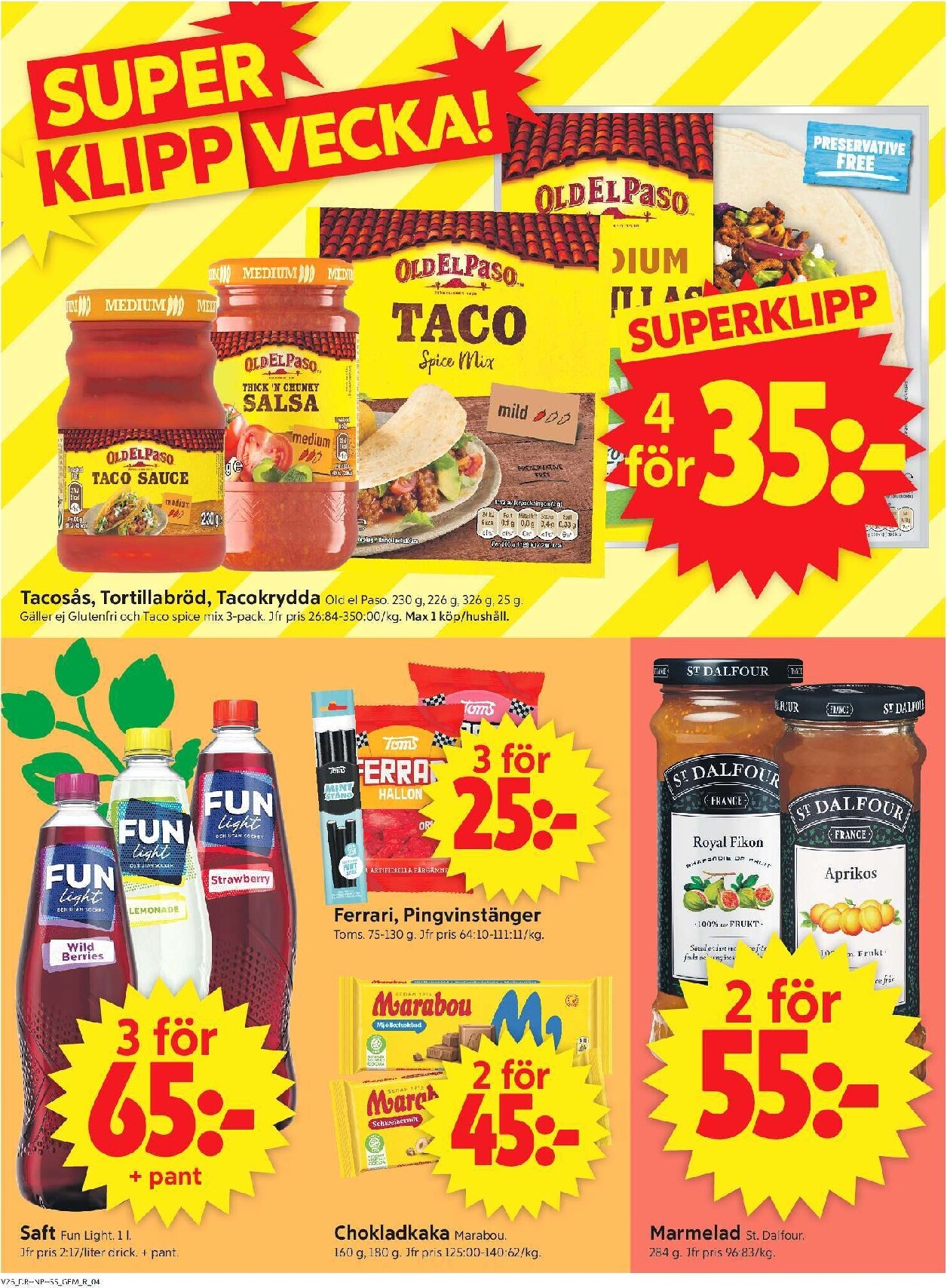 ica-supermarket - Aktuellt ICA Supermarket reklamblad från måndag, 22/06/2026 till söndag, 28/06/2026 - page: 4