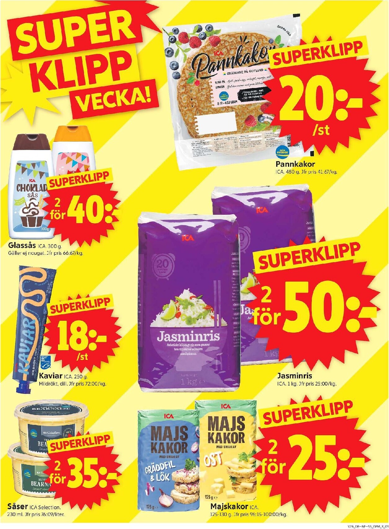 ica-supermarket - Aktuellt ICA Supermarket reklamblad från måndag, 22/06/2026 till söndag, 28/06/2026 - page: 3