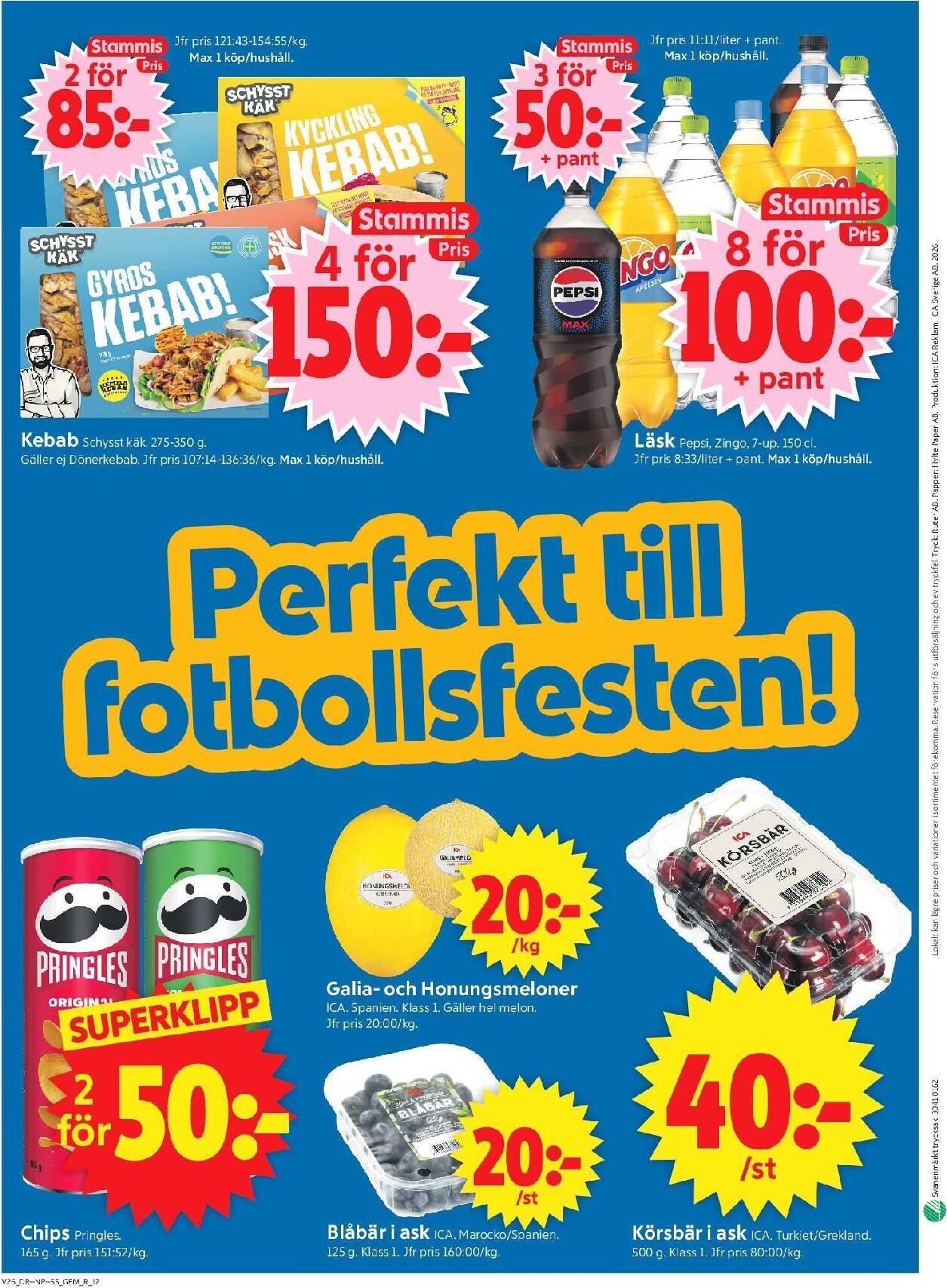 ica-supermarket - Aktuellt ICA Supermarket reklamblad från måndag, 22/06/2026 till söndag, 28/06/2026 - page: 12