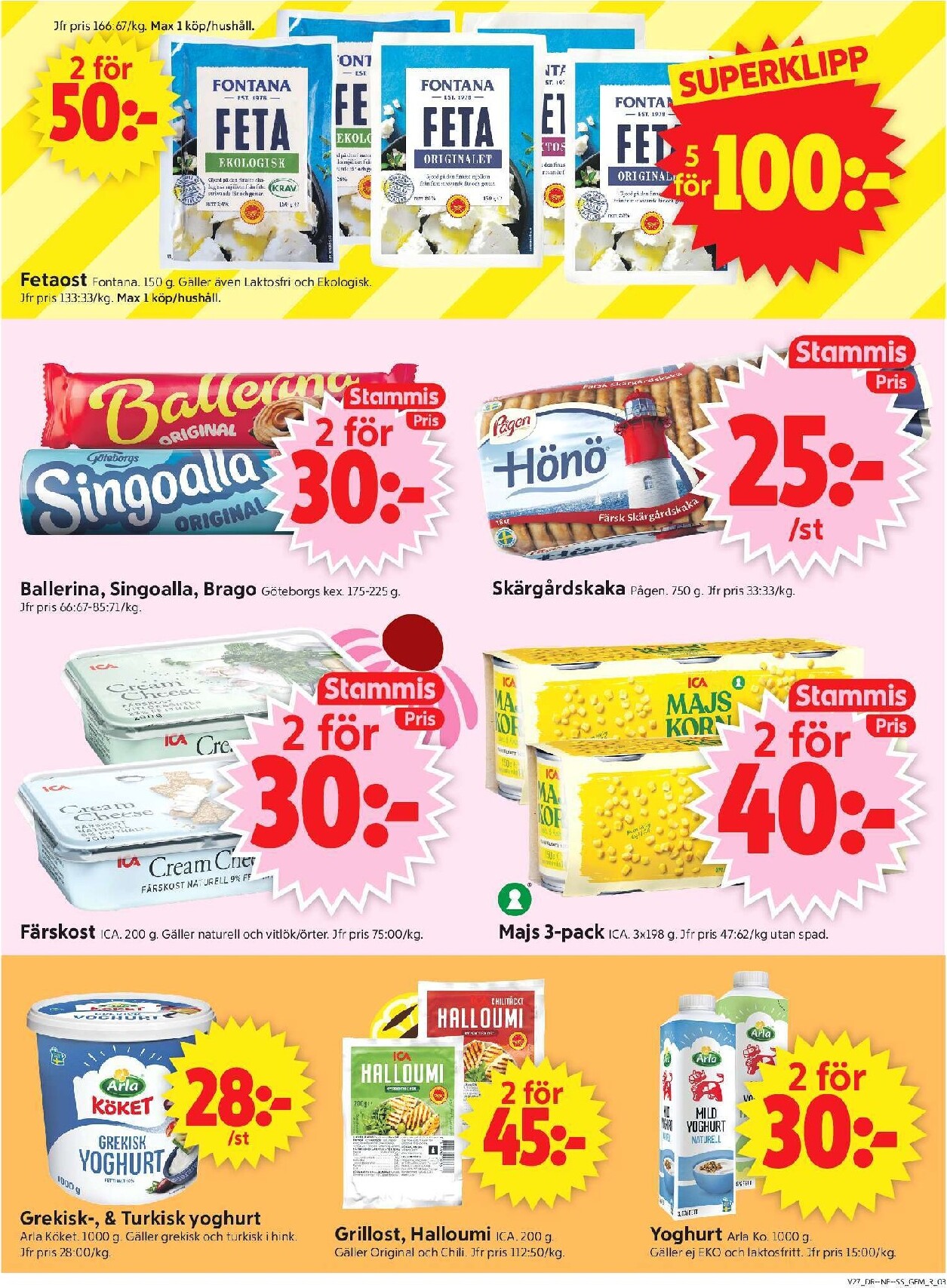 ica-supermarket - Aktuellt ICA Supermarket reklamblad från måndag, 29/06/2026 till söndag, 05/07/2026 - page: 3