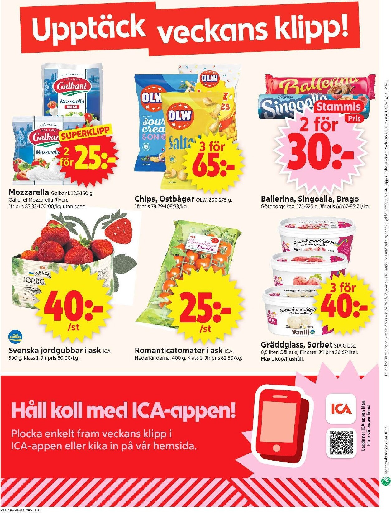 ica-supermarket - Aktuellt ICA Supermarket reklamblad från måndag, 29/06/2026 till söndag, 05/07/2026 - page: 10