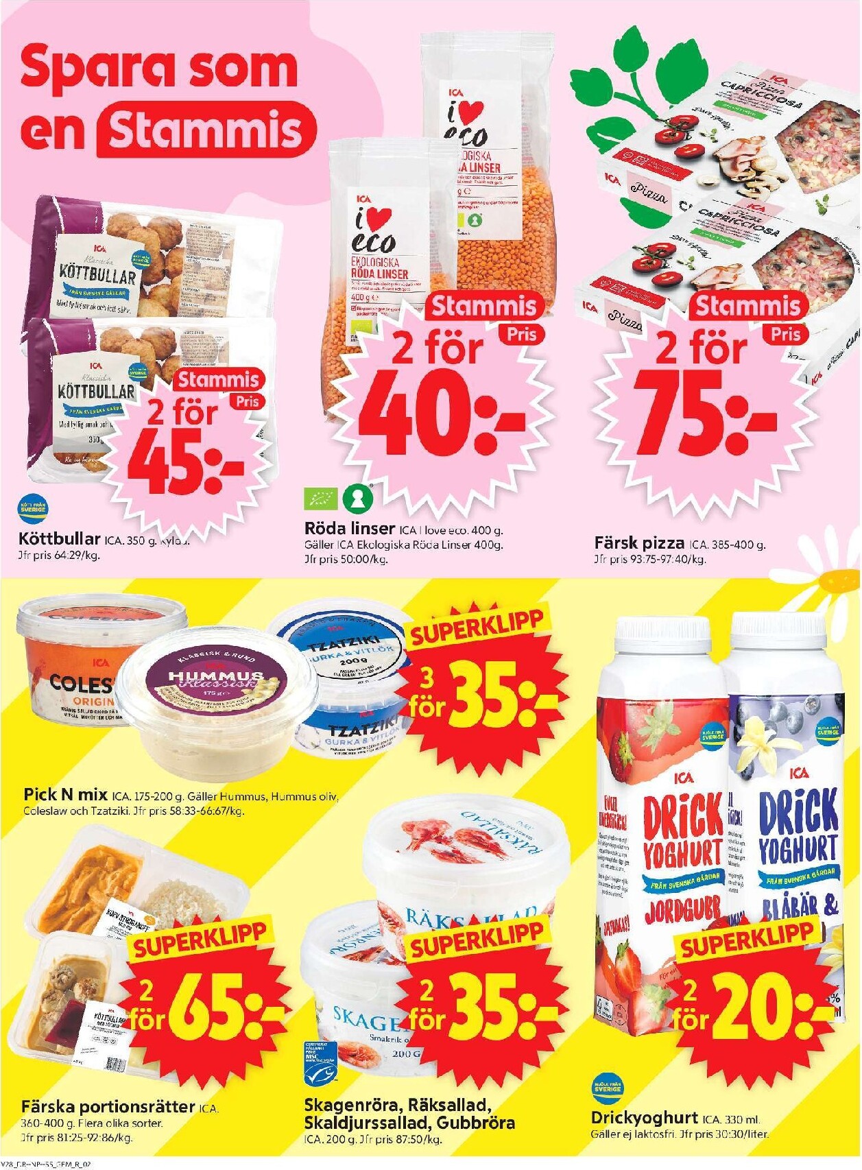 ica-supermarket - Aktuellt ICA Supermarket reklamblad från måndag, 06/07/2026 till söndag, 12/07/2026 - page: 2