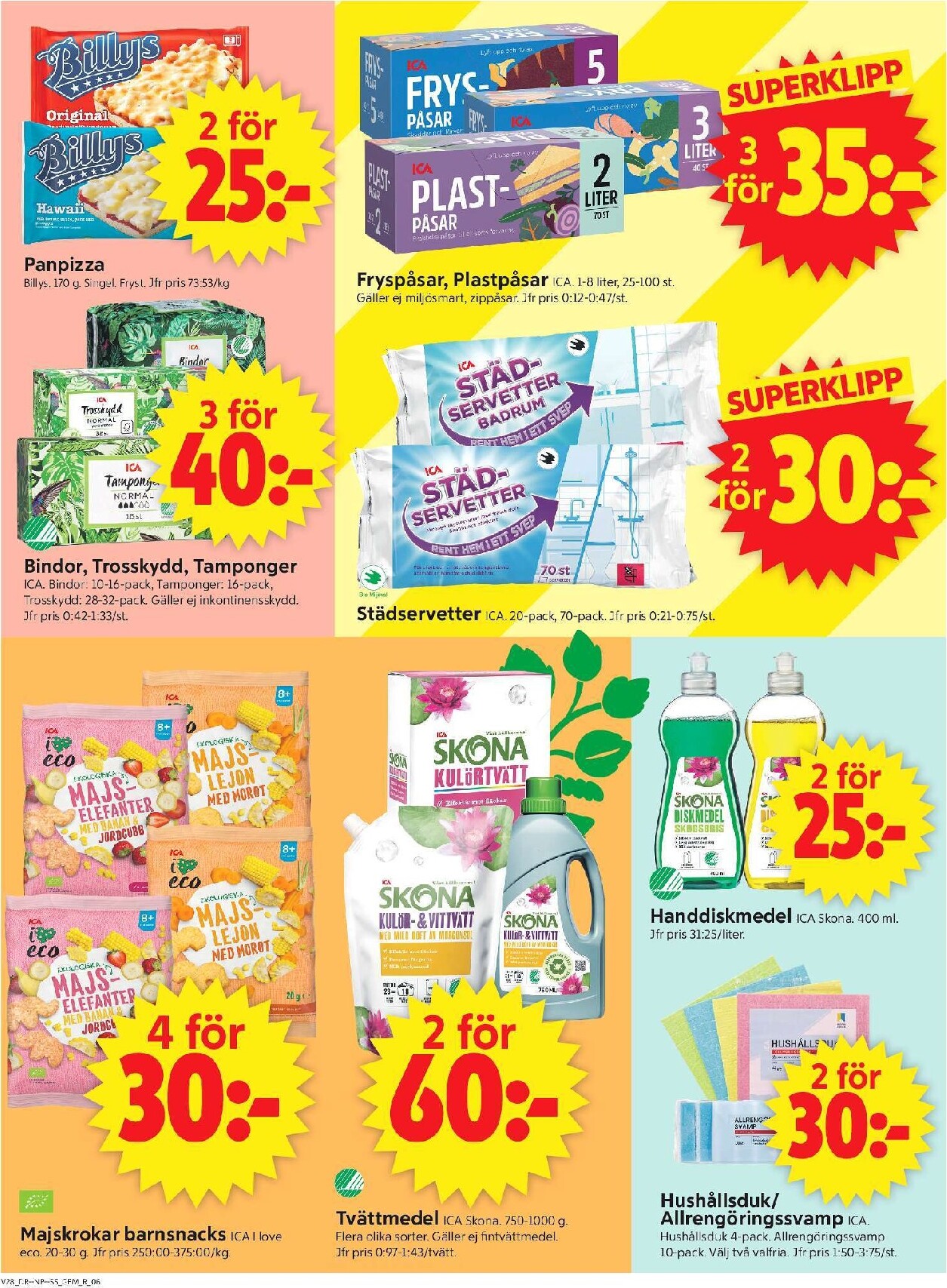 ica-supermarket - Aktuellt ICA Supermarket reklamblad från måndag, 06/07/2026 till söndag, 12/07/2026 - page: 8