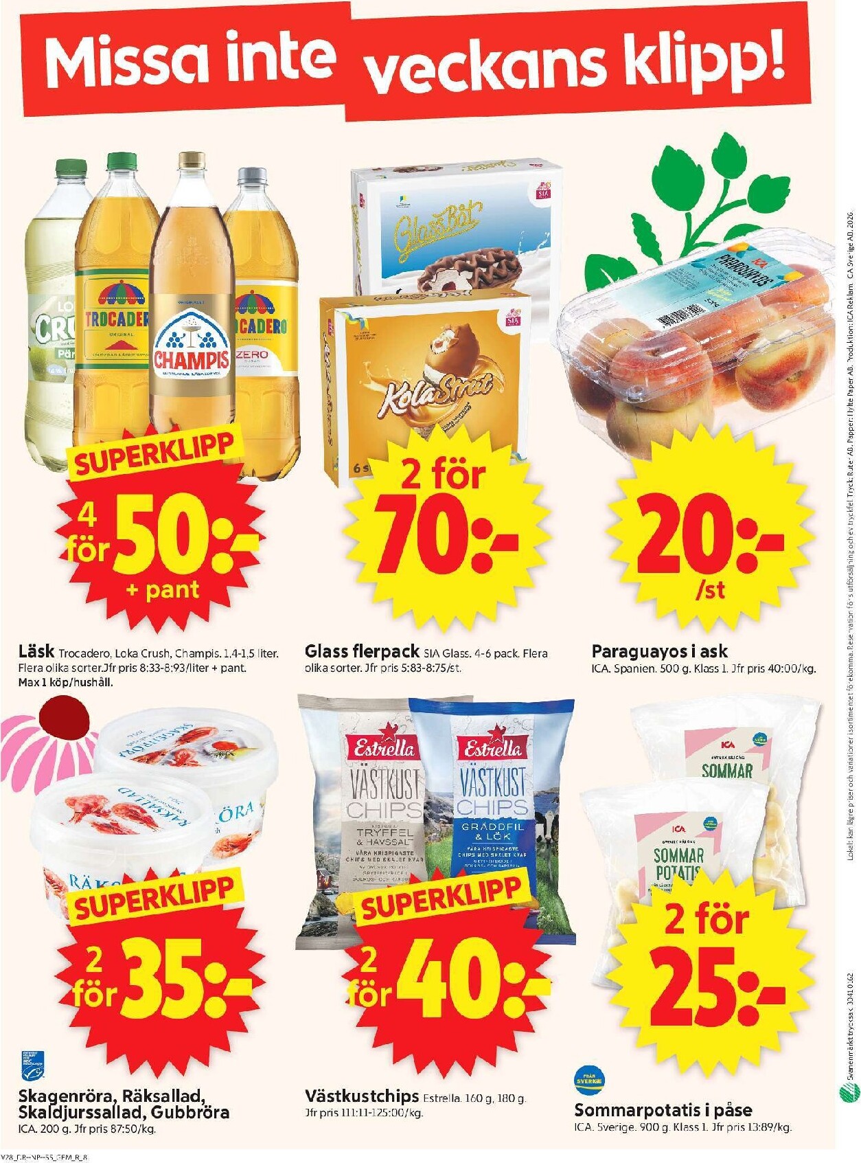 ica-supermarket - Aktuellt ICA Supermarket reklamblad från måndag, 06/07/2026 till söndag, 12/07/2026 - page: 10