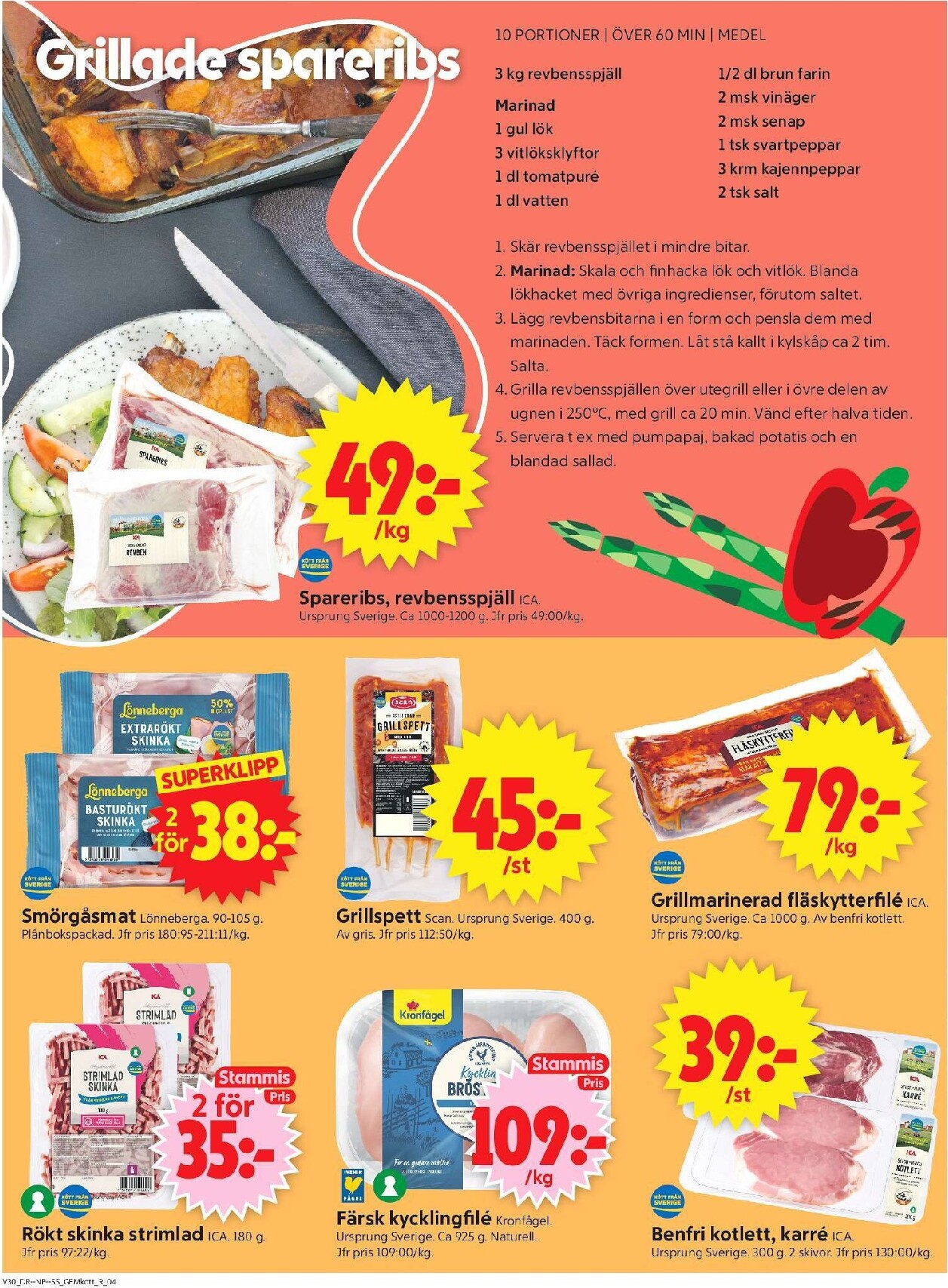 ica-supermarket - Aktuellt ICA Supermarket reklamblad från måndag, 20/07/2026 till söndag, 26/07/2026 - page: 4