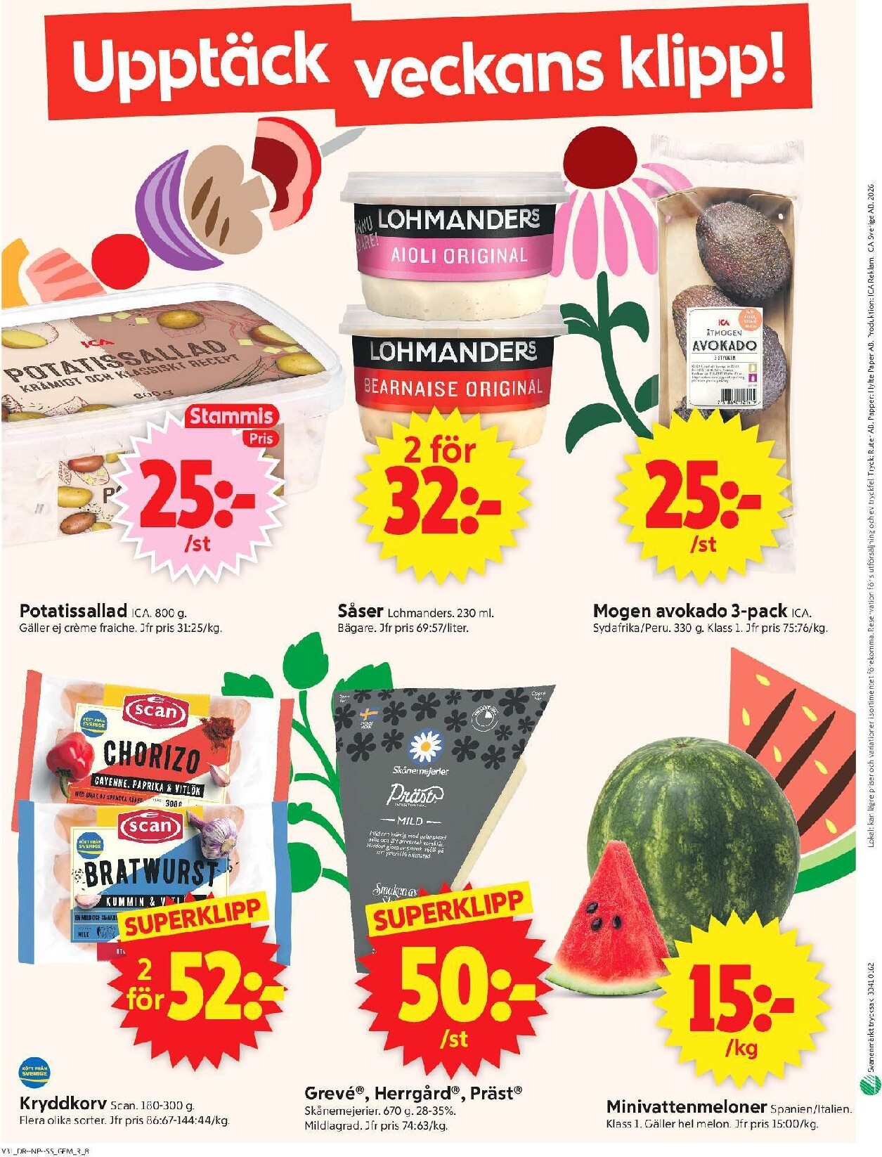 ica-supermarket - Aktuellt ICA Supermarket reklamblad från måndag, 27/07/2026 till söndag, 02/08/2026 - page: 10