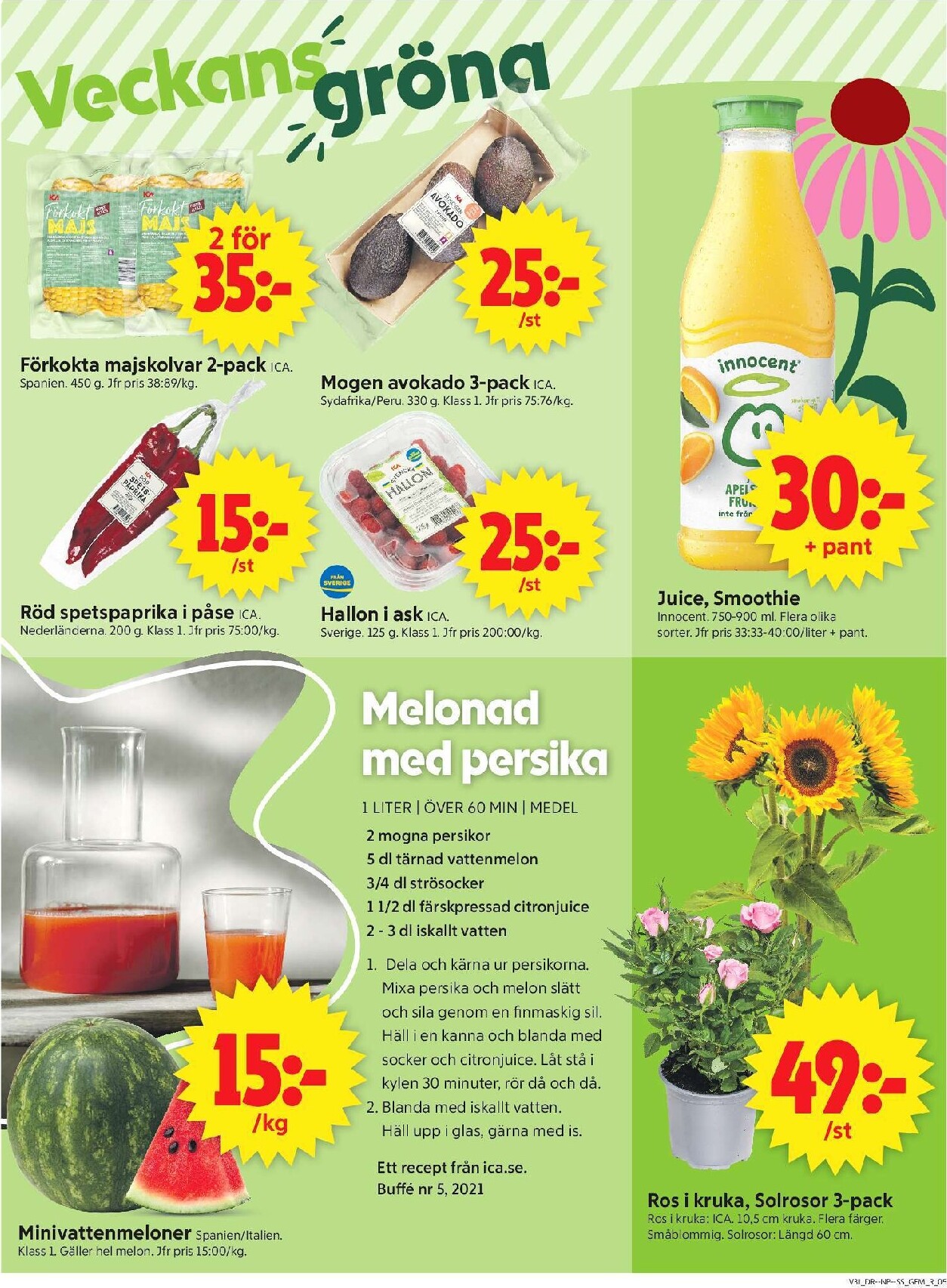 ica-supermarket - Aktuellt ICA Supermarket reklamblad från måndag, 27/07/2026 till söndag, 02/08/2026 - page: 5