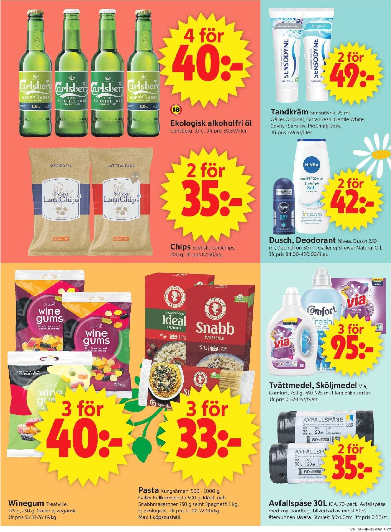 ica-supermarket - Aktuellt ICA Supermarket reklamblad från måndag, 27/07/2026 till söndag, 02/08/2026 - page: 9