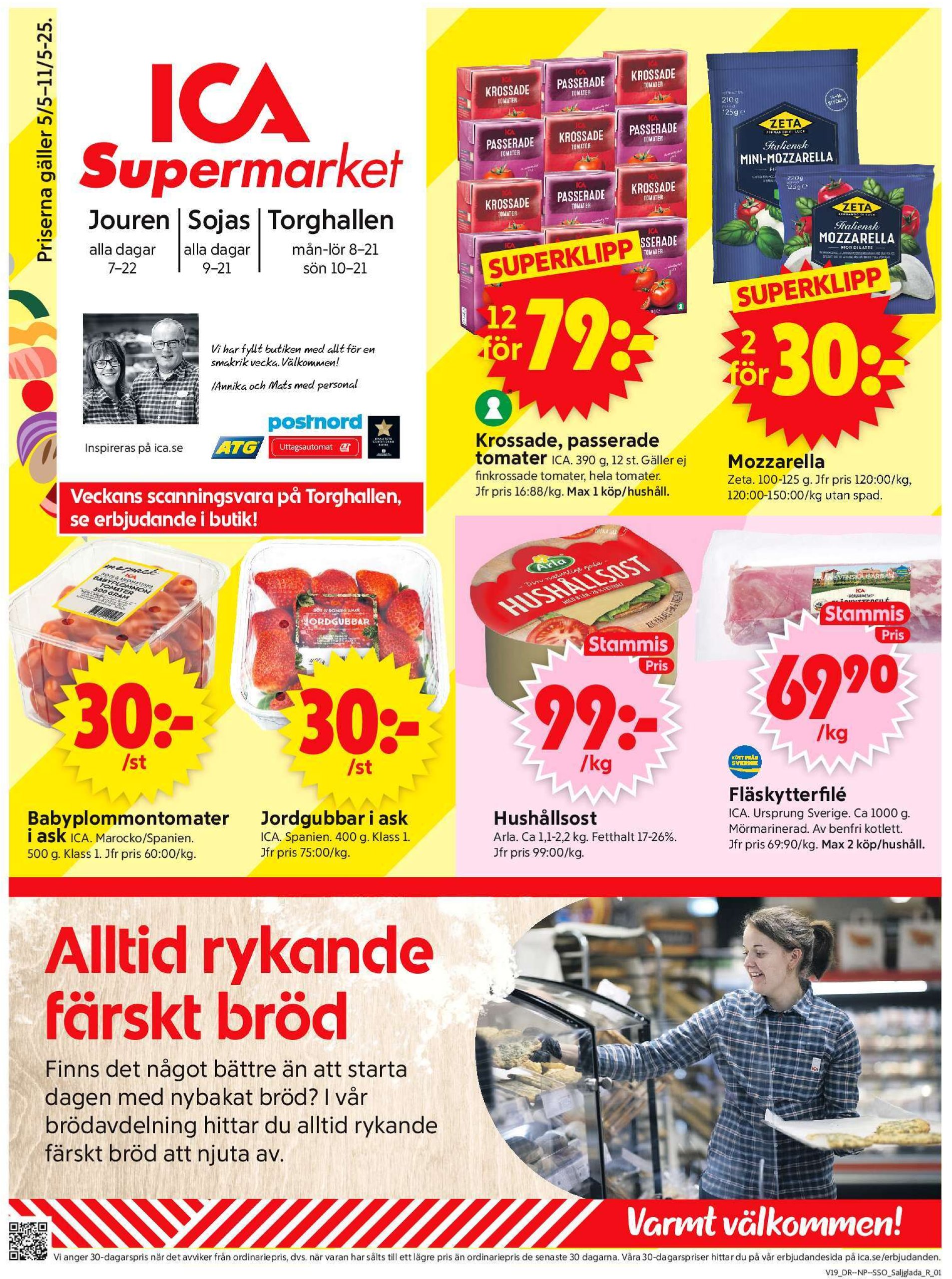 ica-supermarket - ICA Supermarket-reklambladet giltigt från 05/05 - 11/05