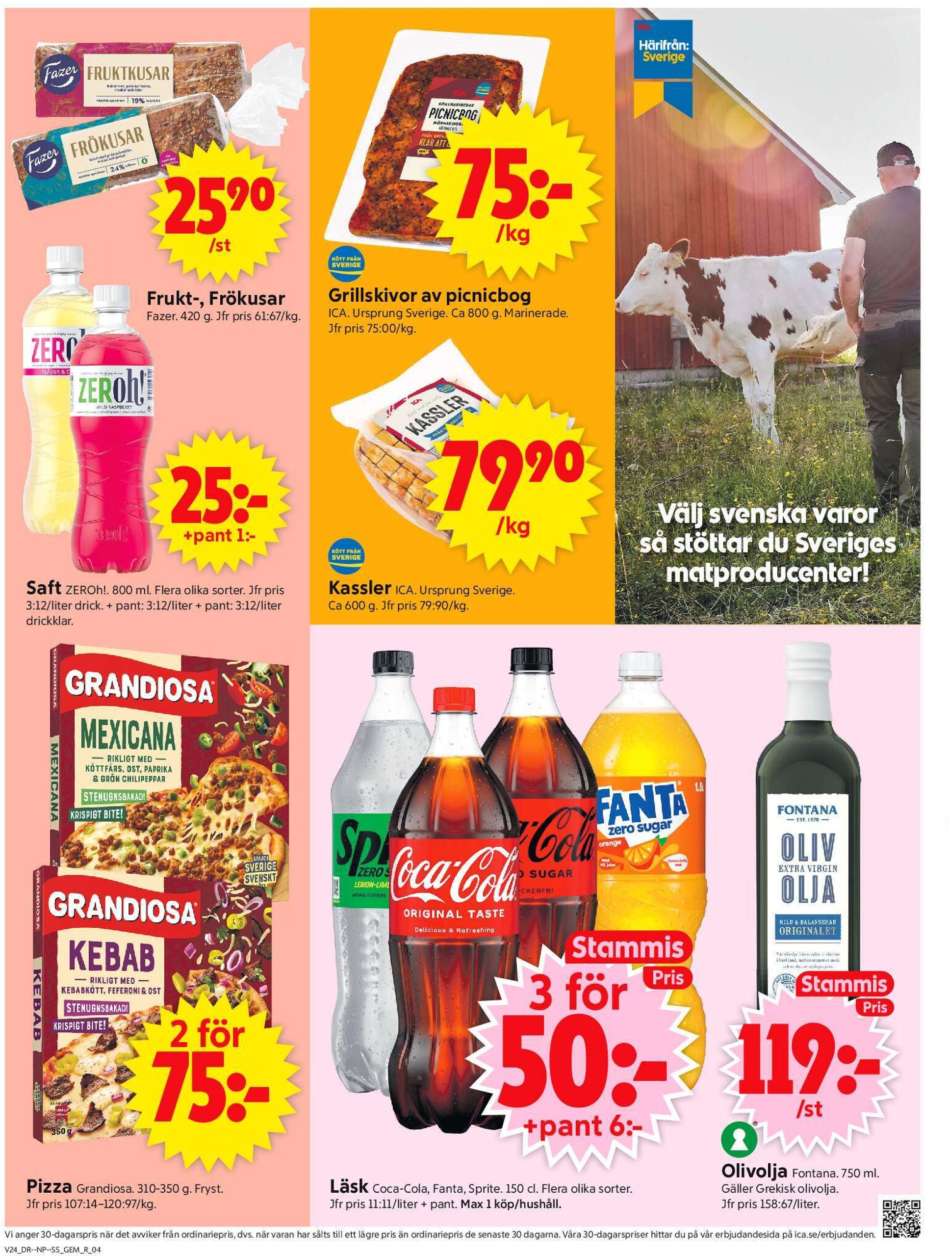 ica-supermarket - ICA Supermarket-reklambladet giltigt från 09/06 - 15/06 - page: 4