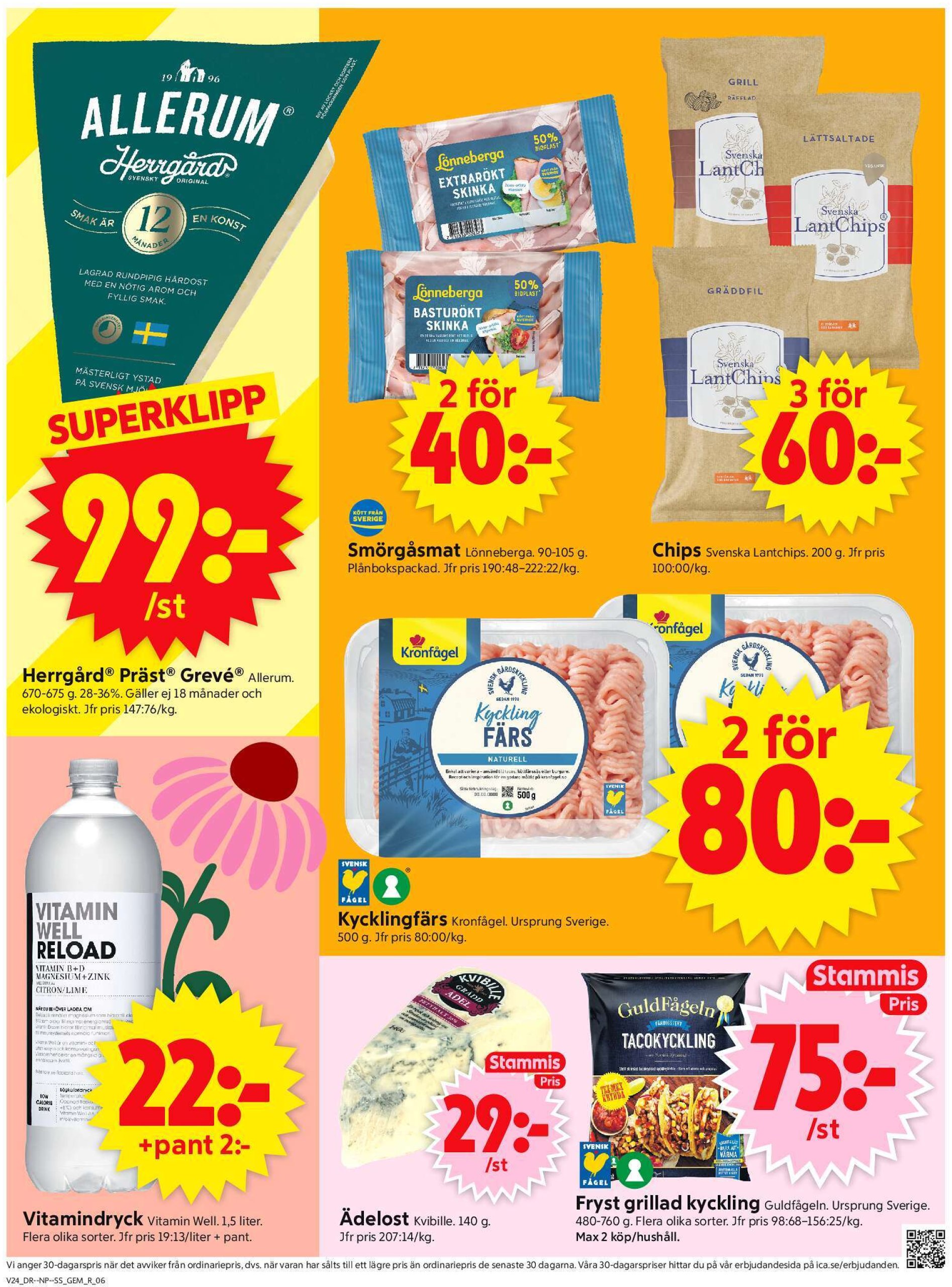 ica-supermarket - ICA Supermarket-reklambladet giltigt från 09/06 - 15/06 - page: 8