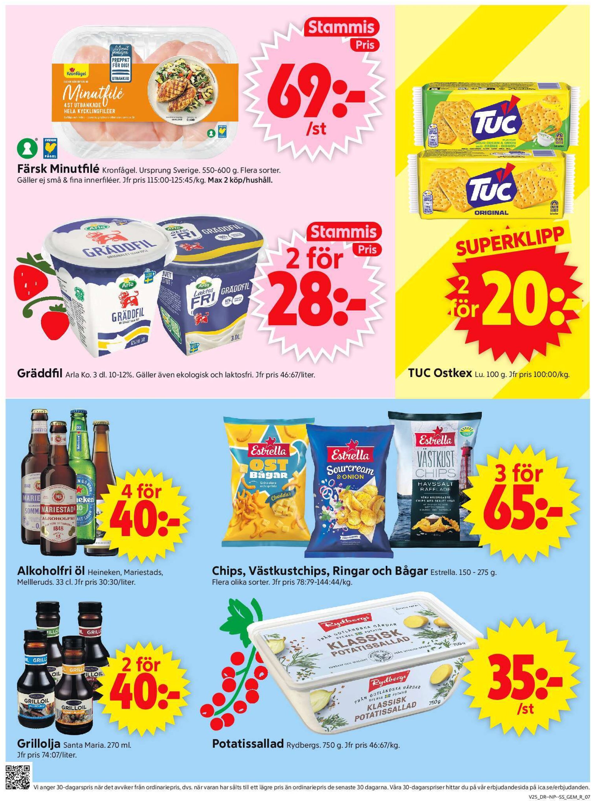 ica-supermarket - ICA Supermarket-reklambladet giltigt från 16/06 - 22/06 - page: 7