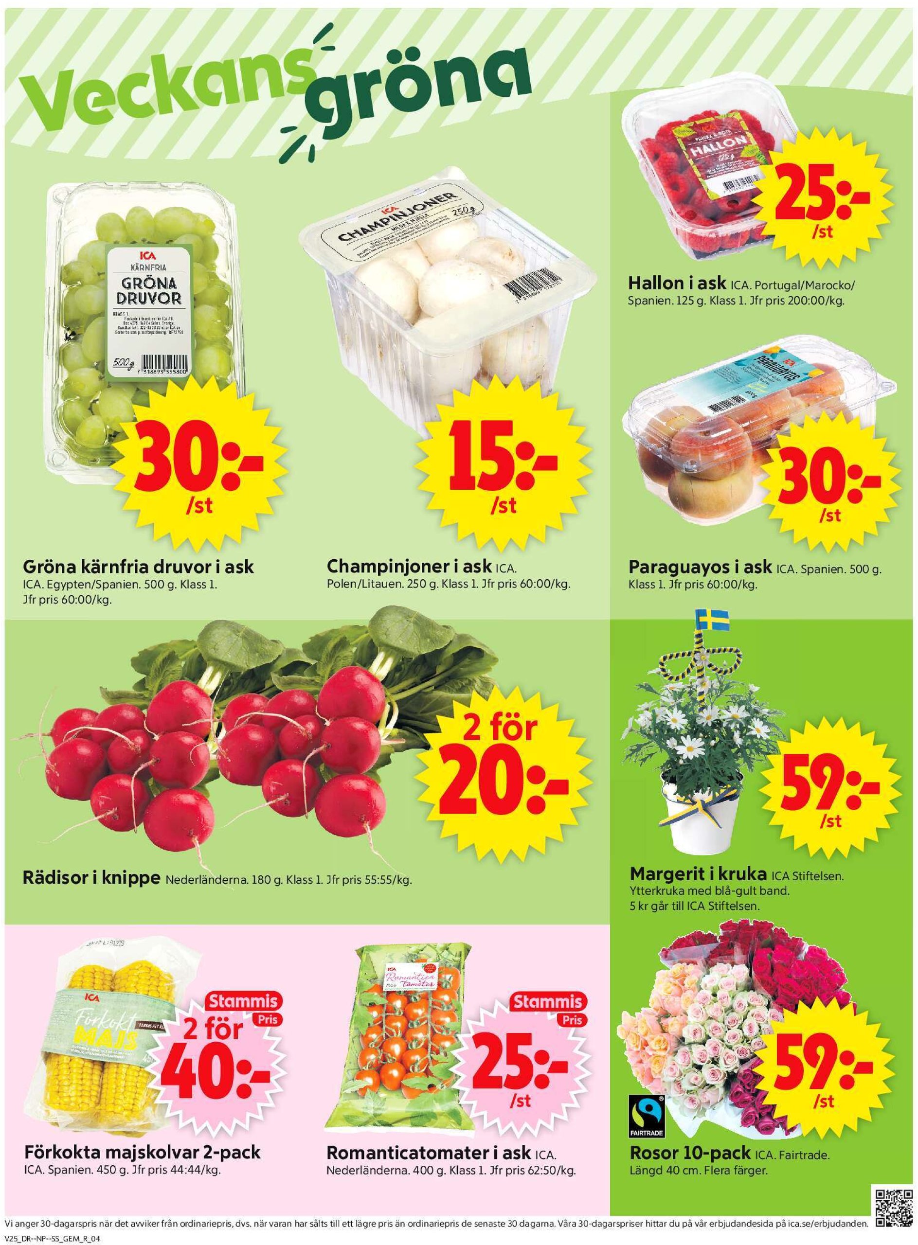 ica-supermarket - ICA Supermarket-reklambladet giltigt från 16/06 - 22/06 - page: 4