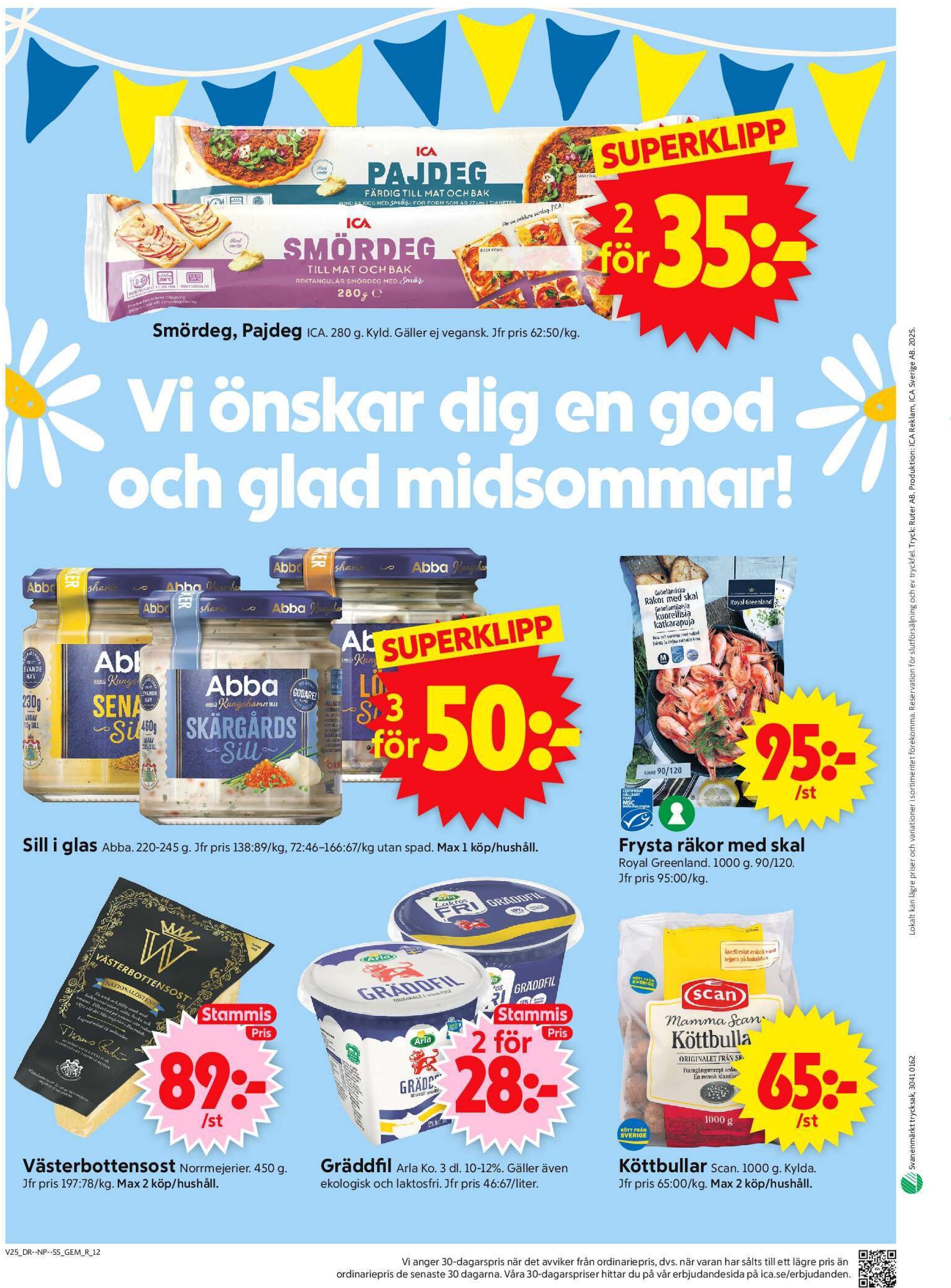ica-supermarket - ICA Supermarket-reklambladet giltigt från 16/06 - 22/06 - page: 14