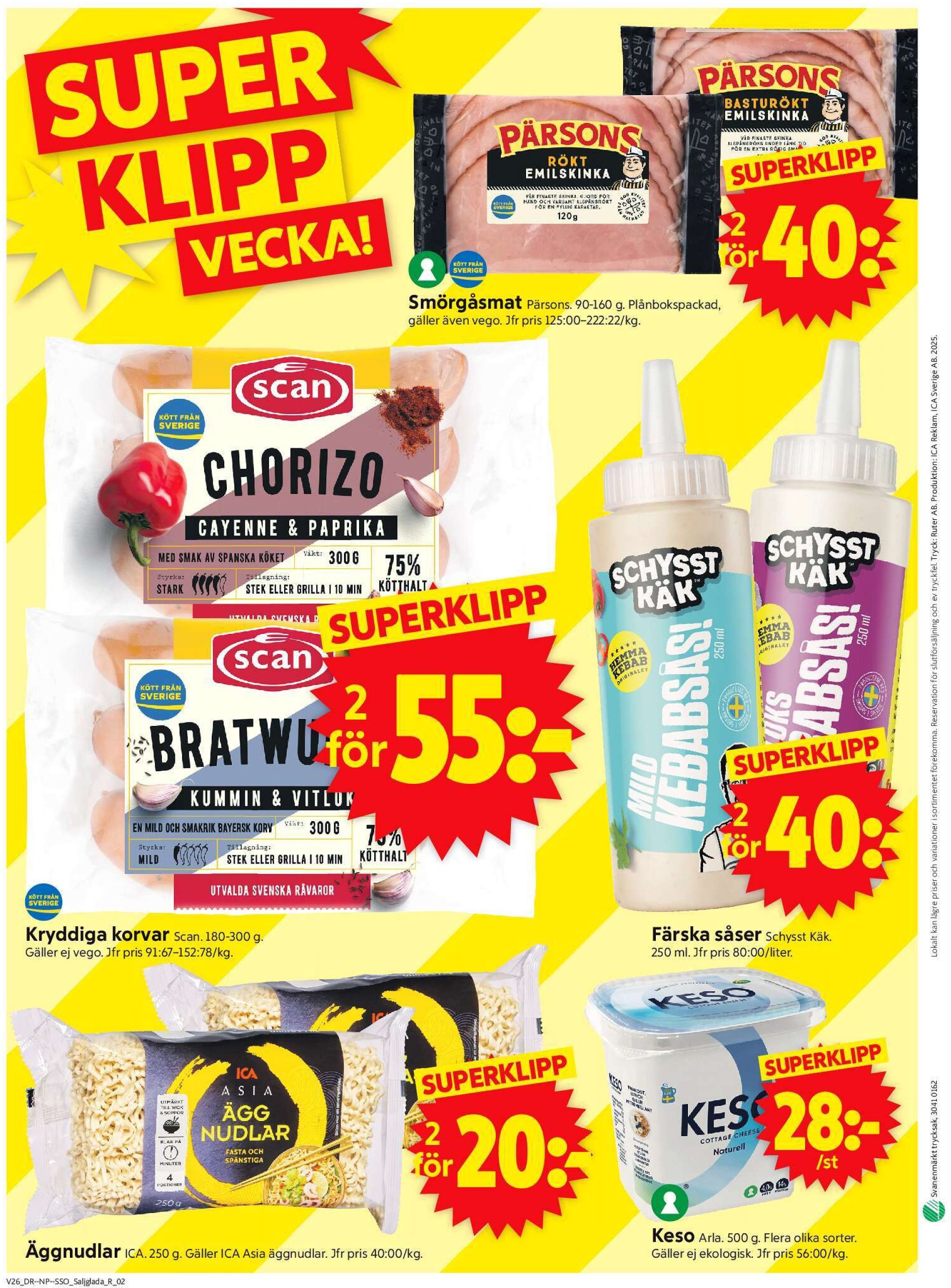 ica-supermarket - ICA Supermarket-reklambladet giltigt från 23/06 - 29/06 - page: 14
