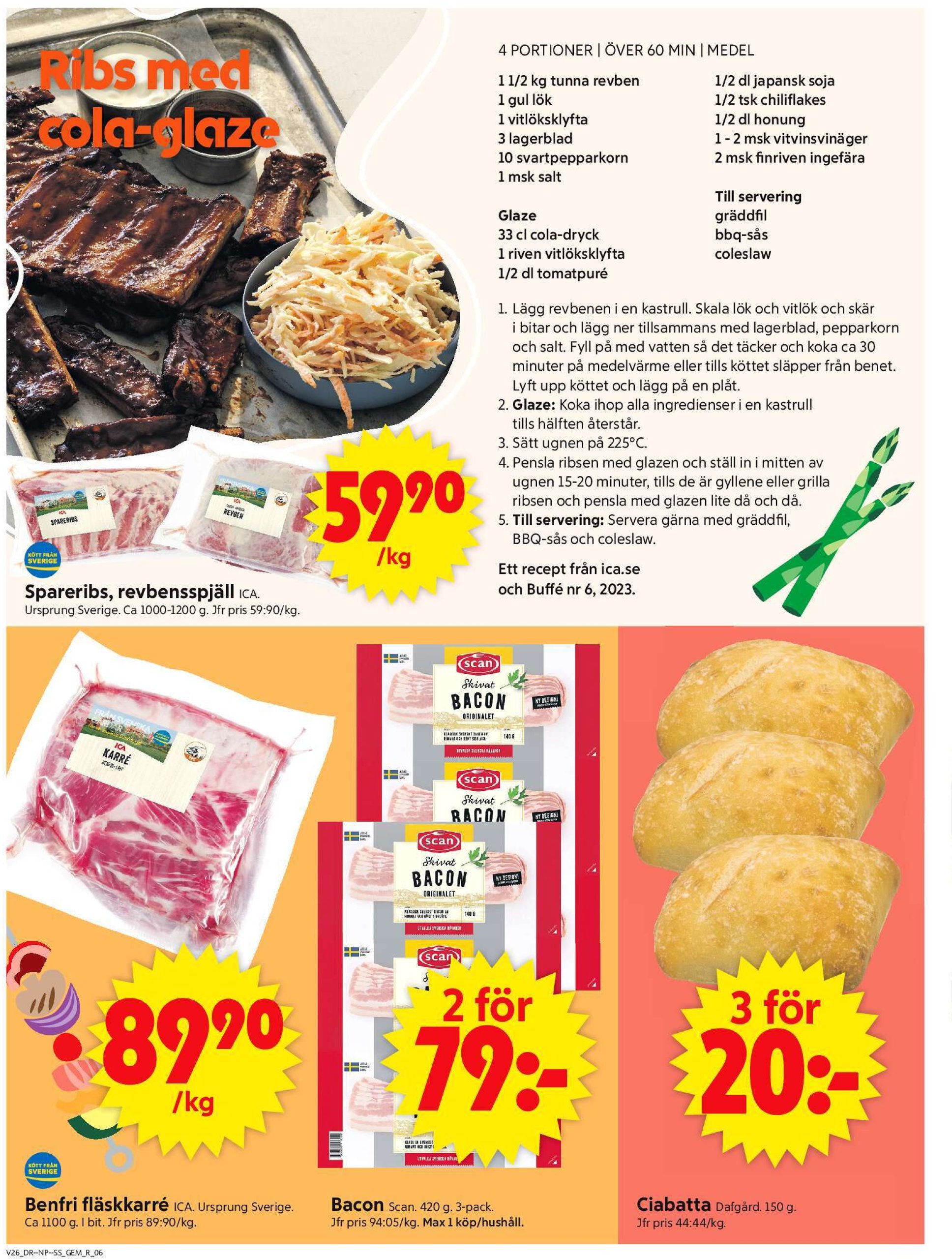 ica-supermarket - ICA Supermarket-reklambladet giltigt från 23/06 - 29/06 - page: 8