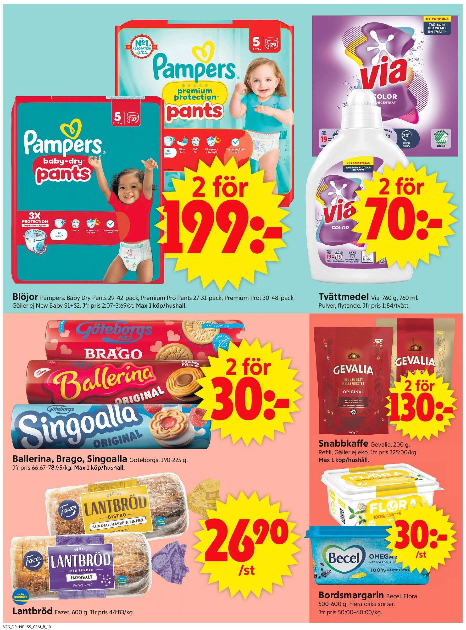 ica-supermarket - ICA Supermarket-reklambladet giltigt från 23/06 - 29/06 - page: 12