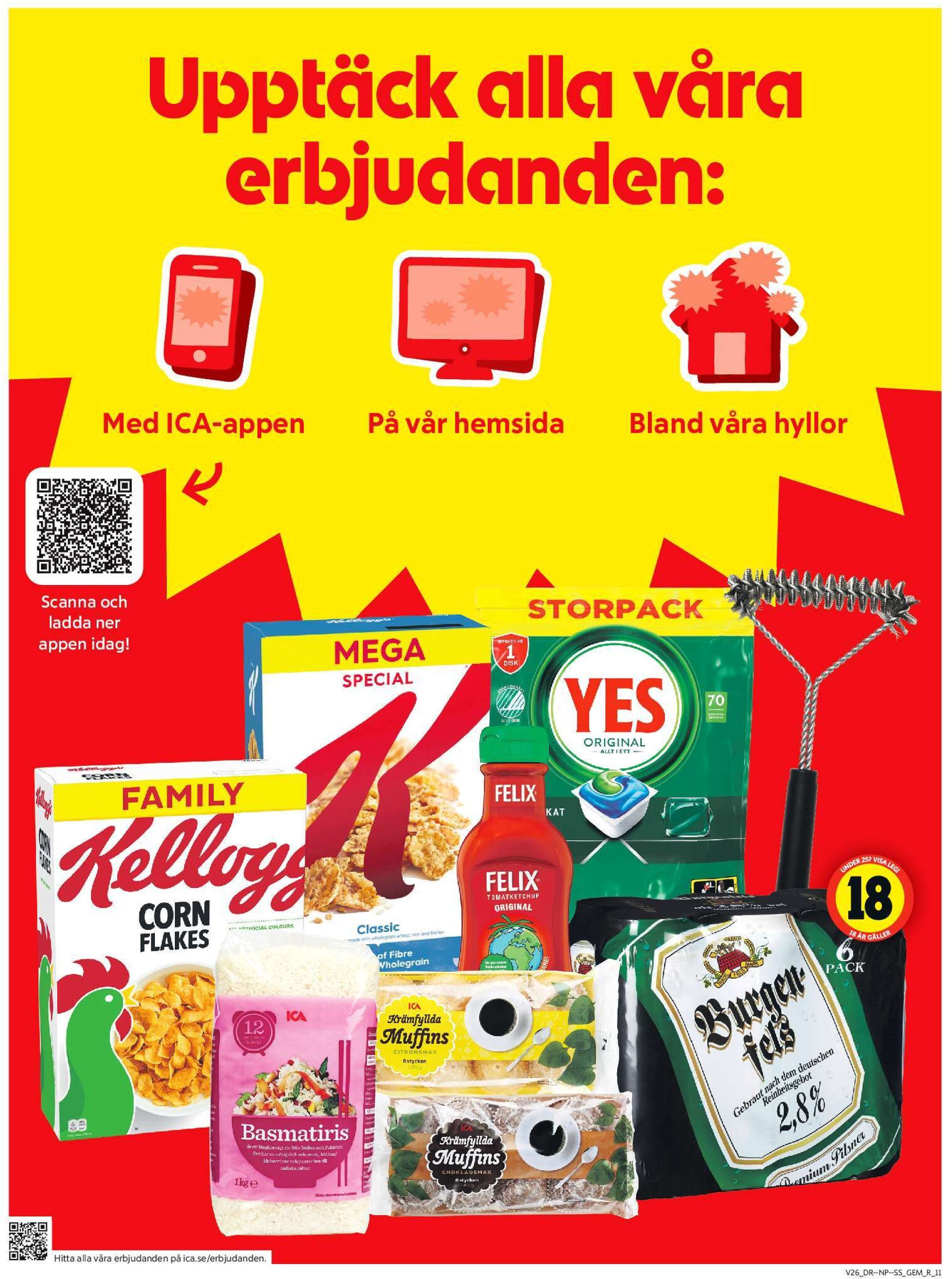 ica-supermarket - ICA Supermarket-reklambladet giltigt från 23/06 - 29/06 - page: 13