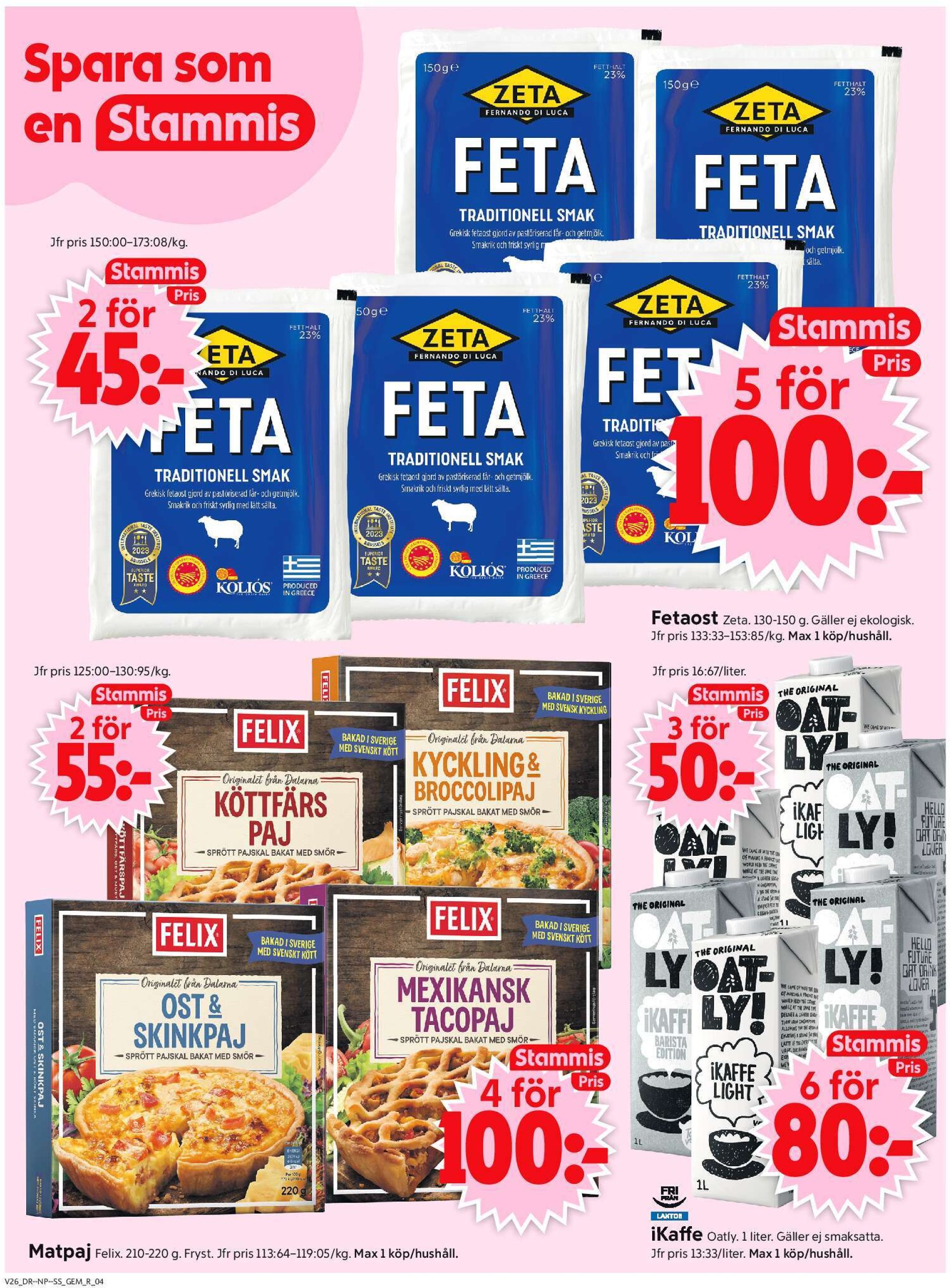 ica-supermarket - ICA Supermarket-reklambladet giltigt från 23/06 - 29/06 - page: 4