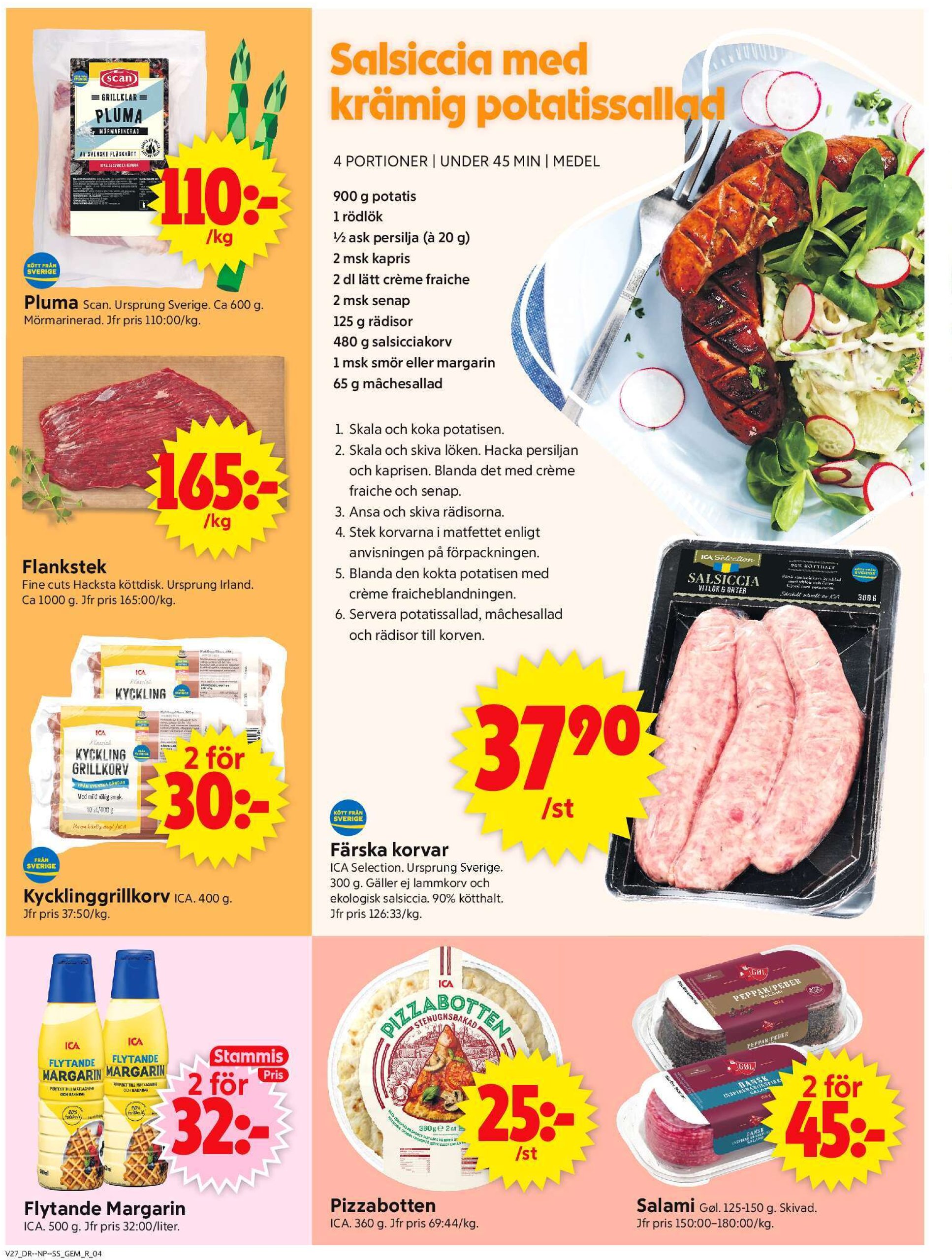 ica-supermarket - ICA Supermarket-reklambladet giltigt från 30/06 - 06/07 - page: 4