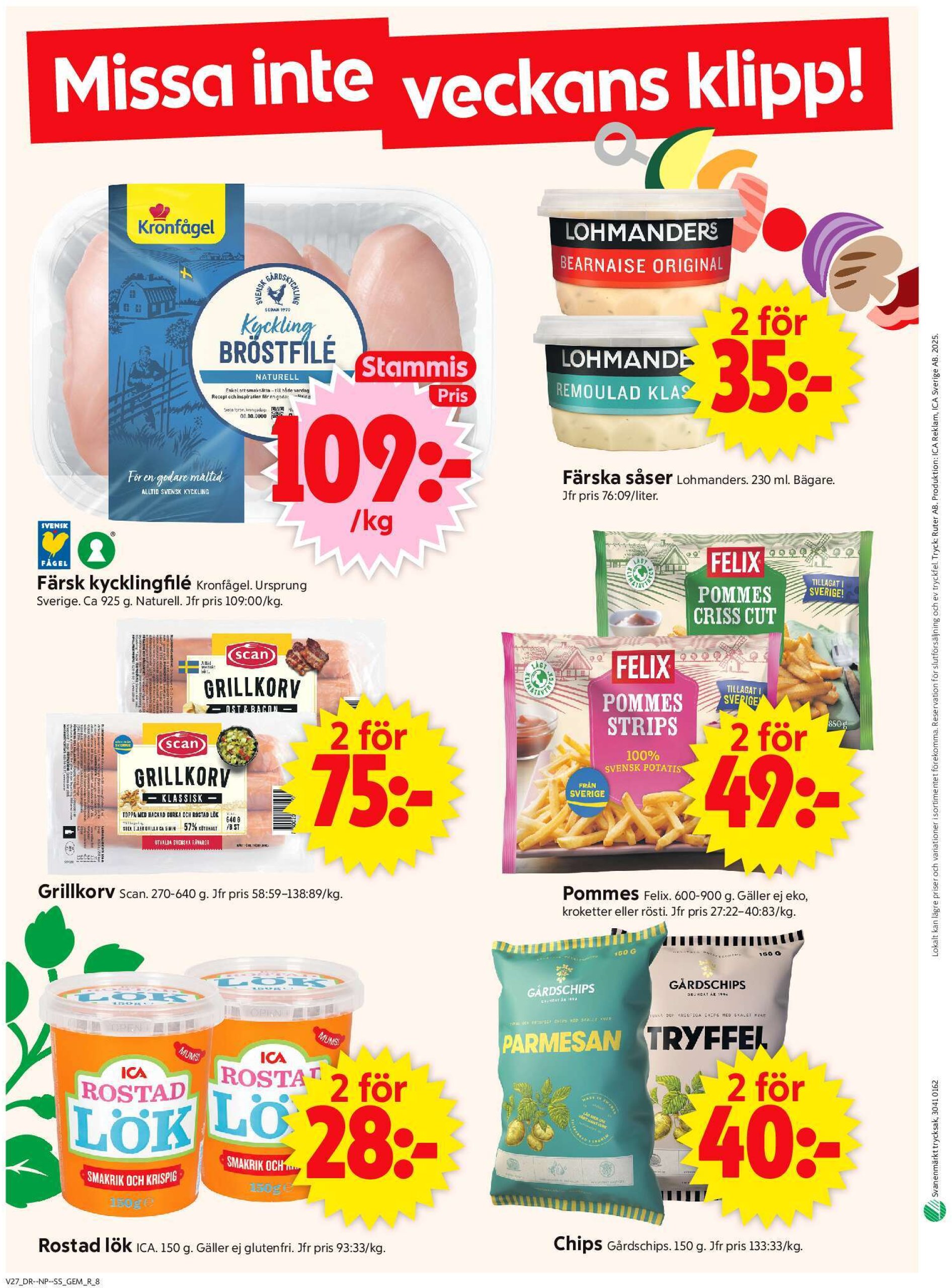 ica-supermarket - ICA Supermarket-reklambladet giltigt från 30/06 - 06/07 - page: 10