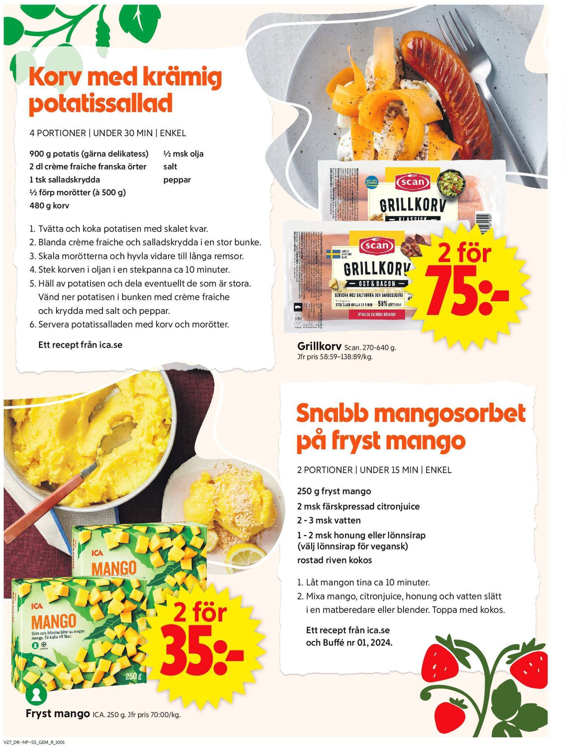 ica-supermarket - ICA Supermarket-reklambladet giltigt från 30/06 - 06/07 - page: 6