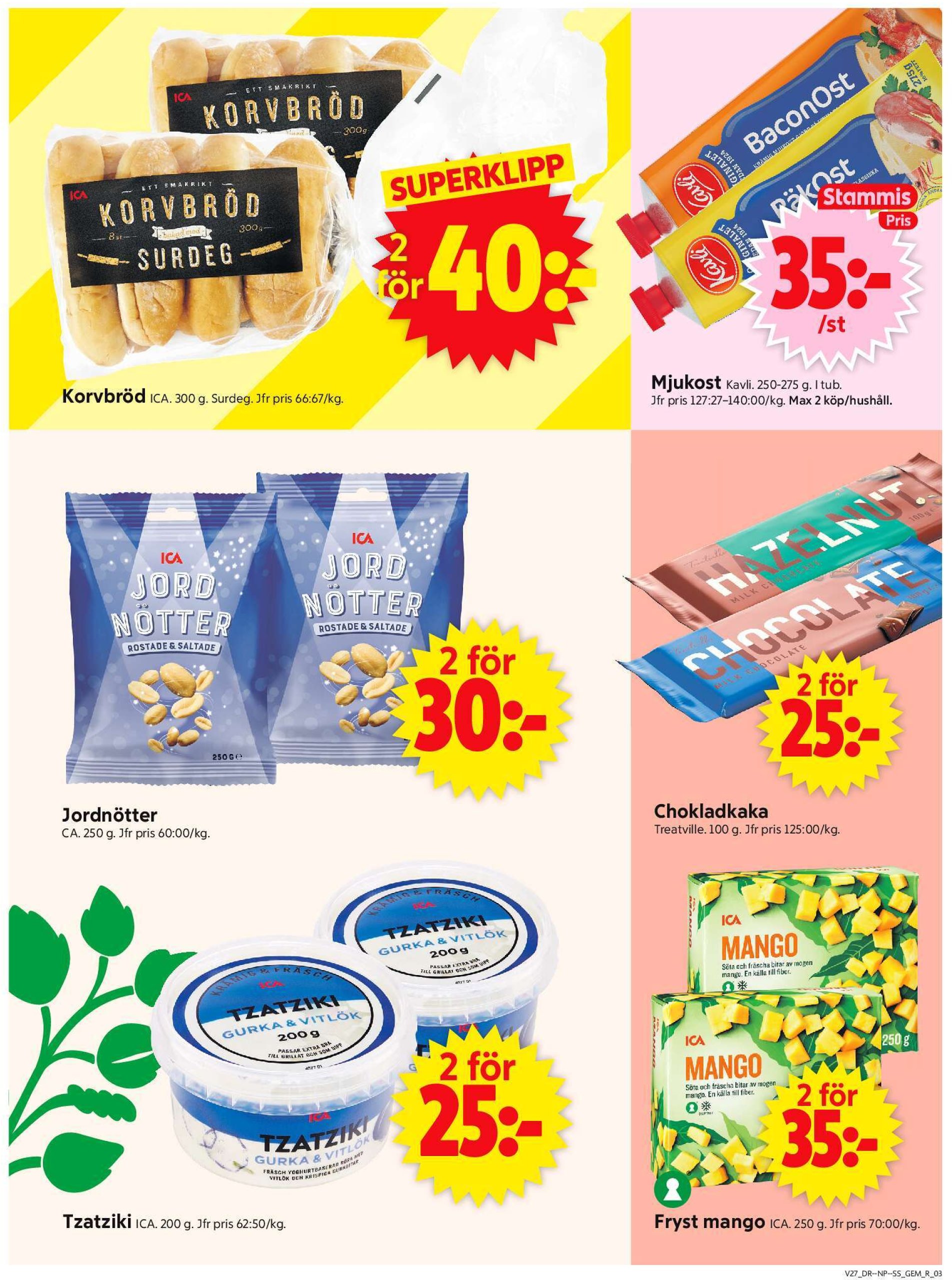 ica-supermarket - ICA Supermarket-reklambladet giltigt från 30/06 - 06/07 - page: 3