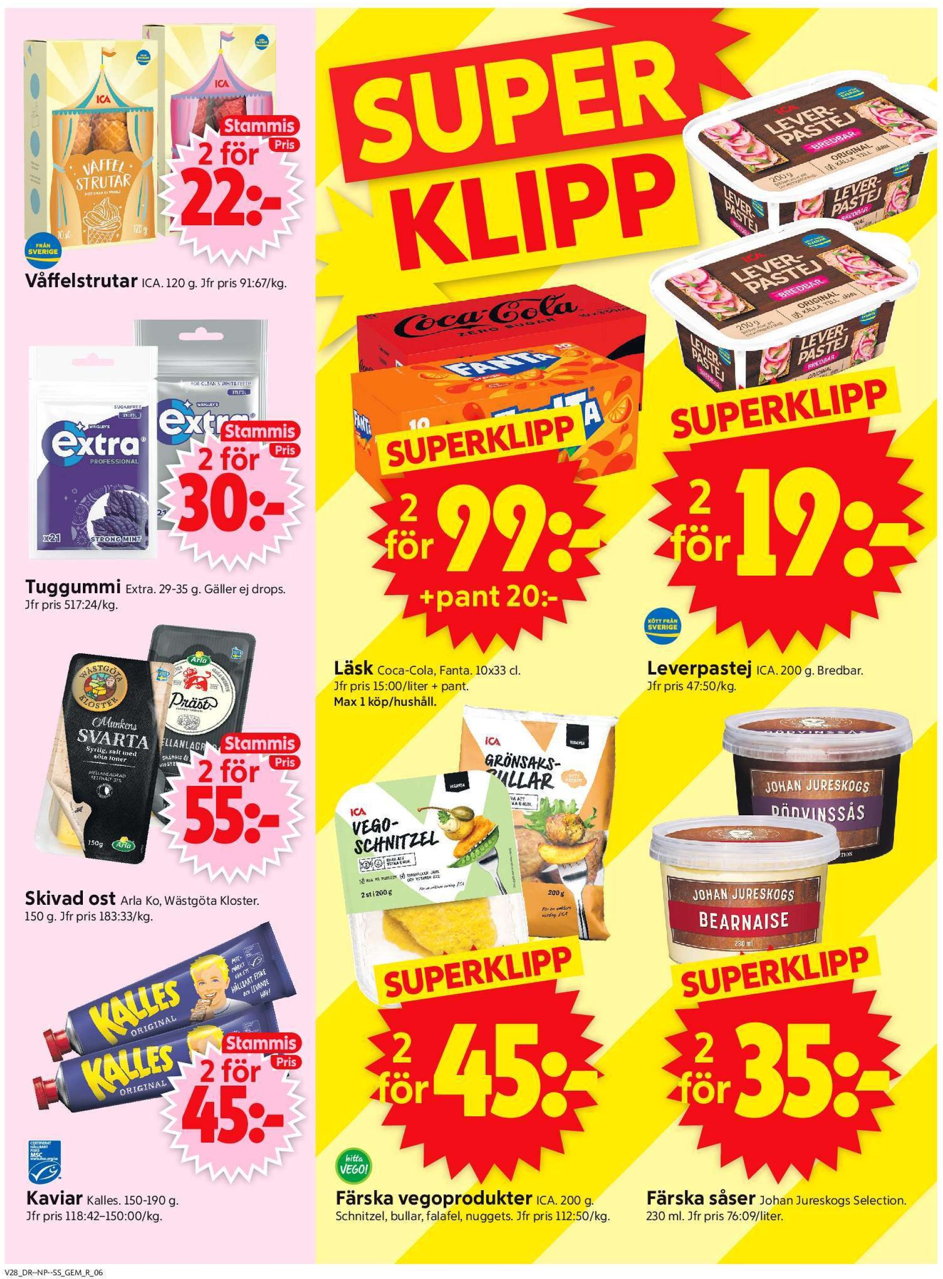 ica-supermarket - ICA Supermarket-reklambladet giltigt från 07/07 - 13/07 - page: 8