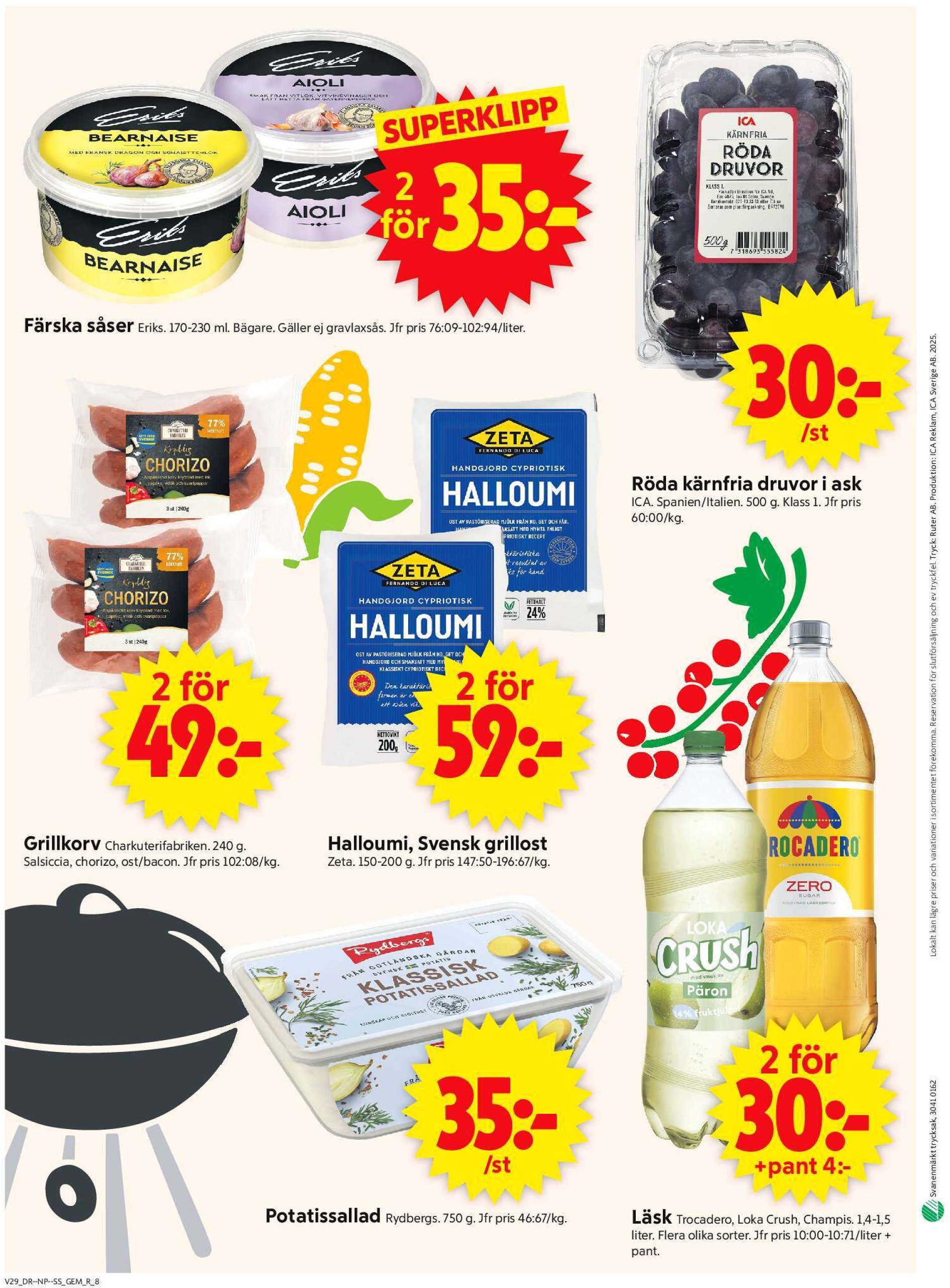 ica-supermarket - ICA Supermarket-reklambladet giltigt från 14/07 - 20/07 - page: 10