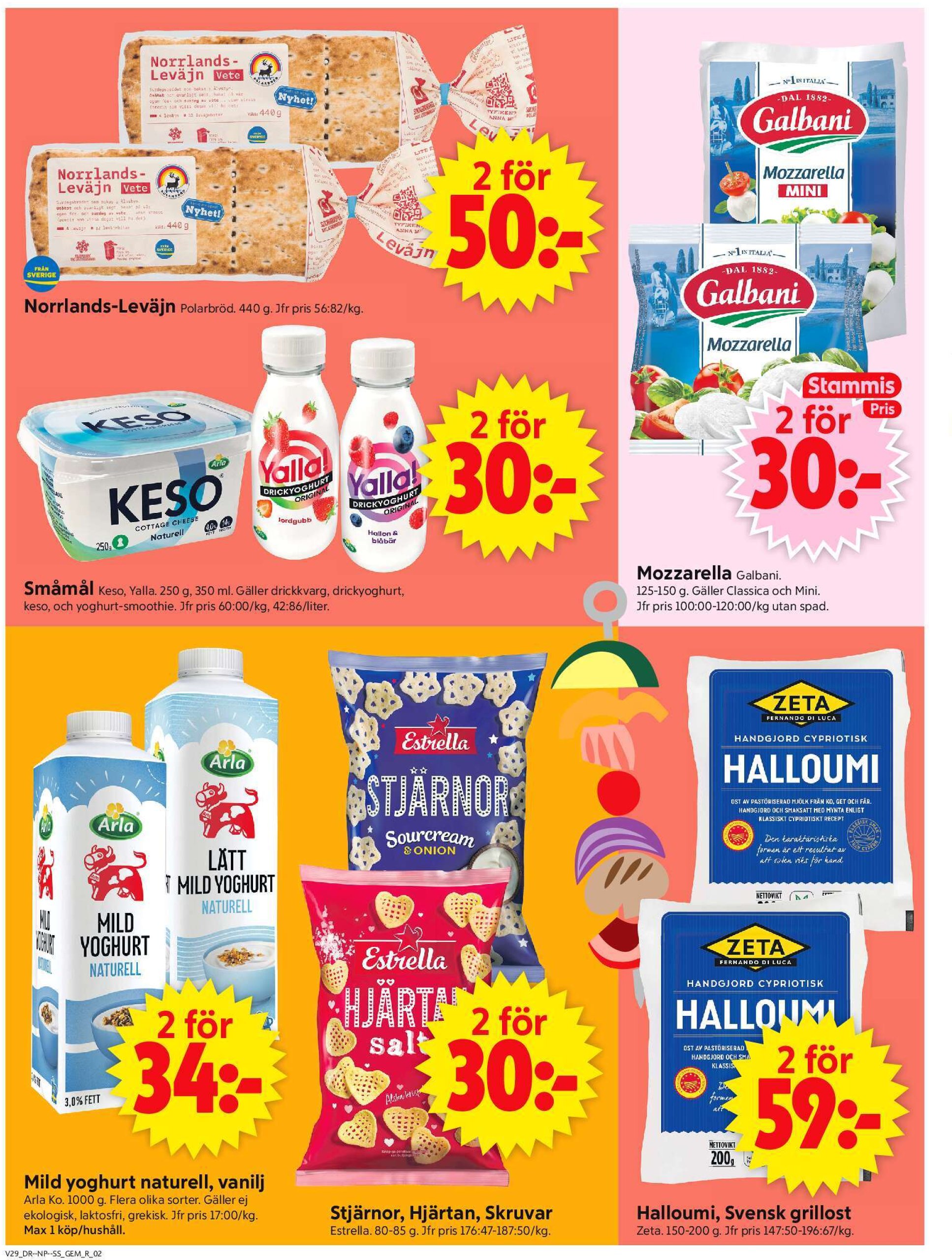 ica-supermarket - ICA Supermarket-reklambladet giltigt från 14/07 - 20/07 - page: 2