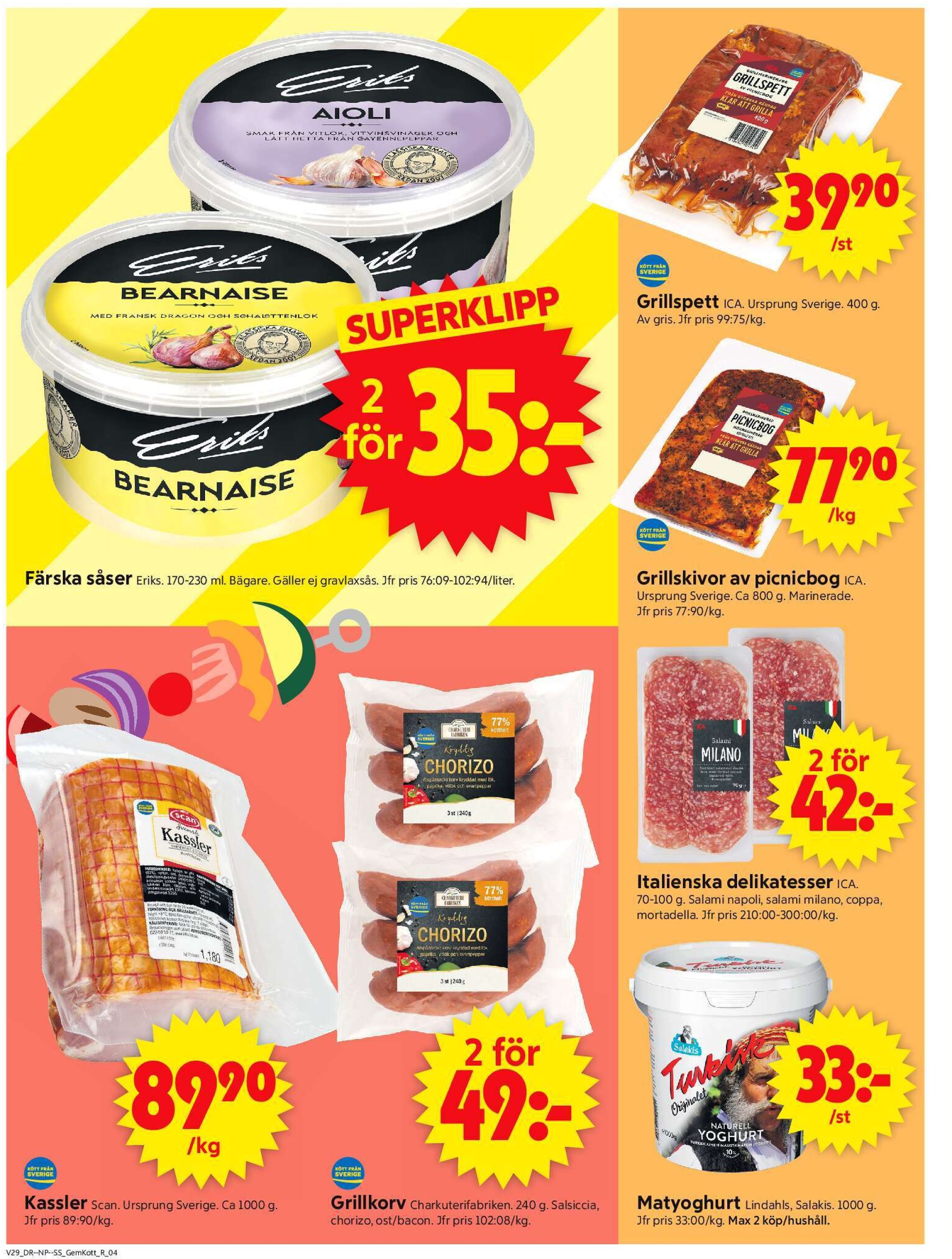ica-supermarket - ICA Supermarket-reklambladet giltigt från 14/07 - 20/07 - page: 4