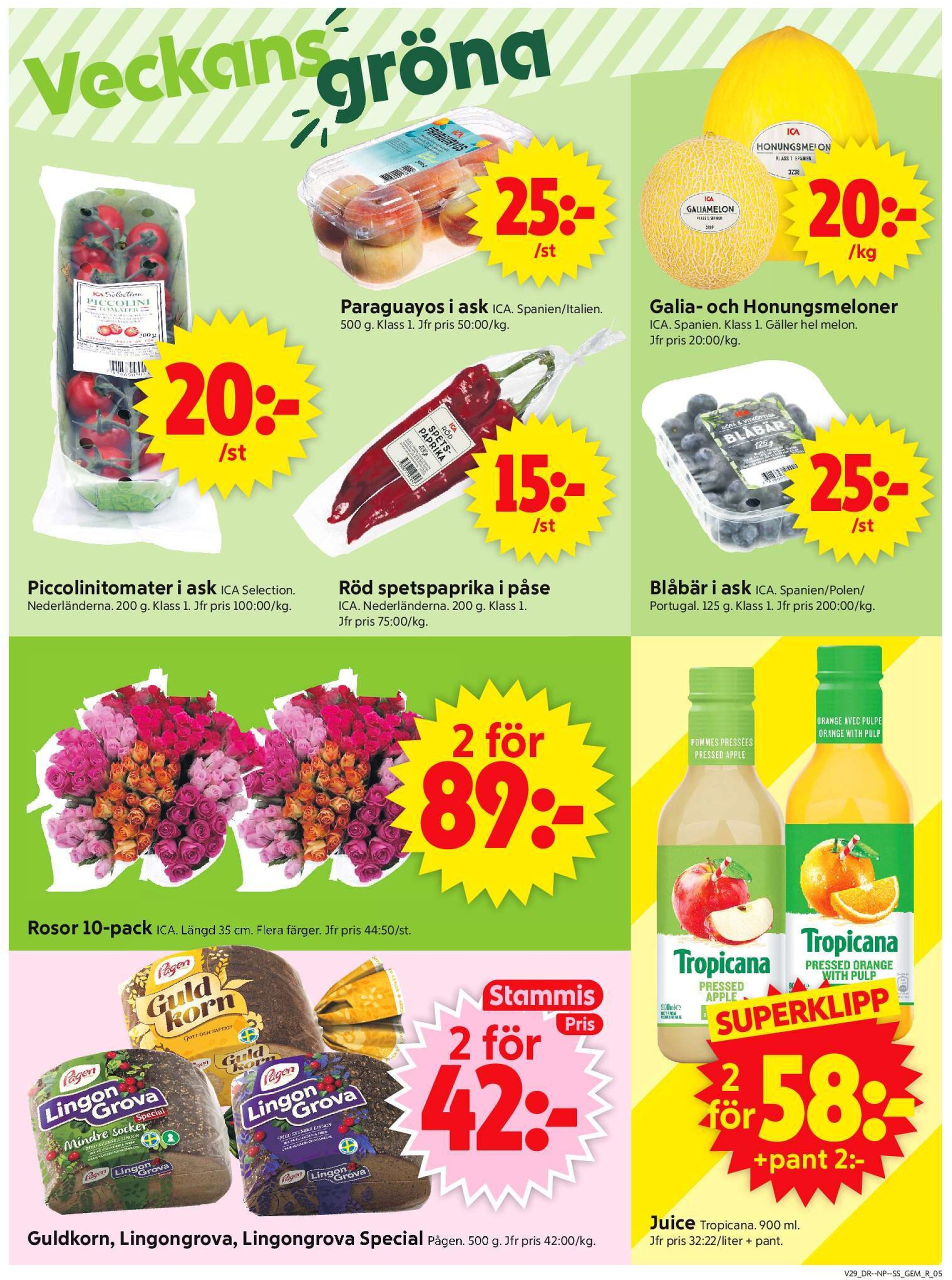 ica-supermarket - ICA Supermarket-reklambladet giltigt från 14/07 - 20/07 - page: 5