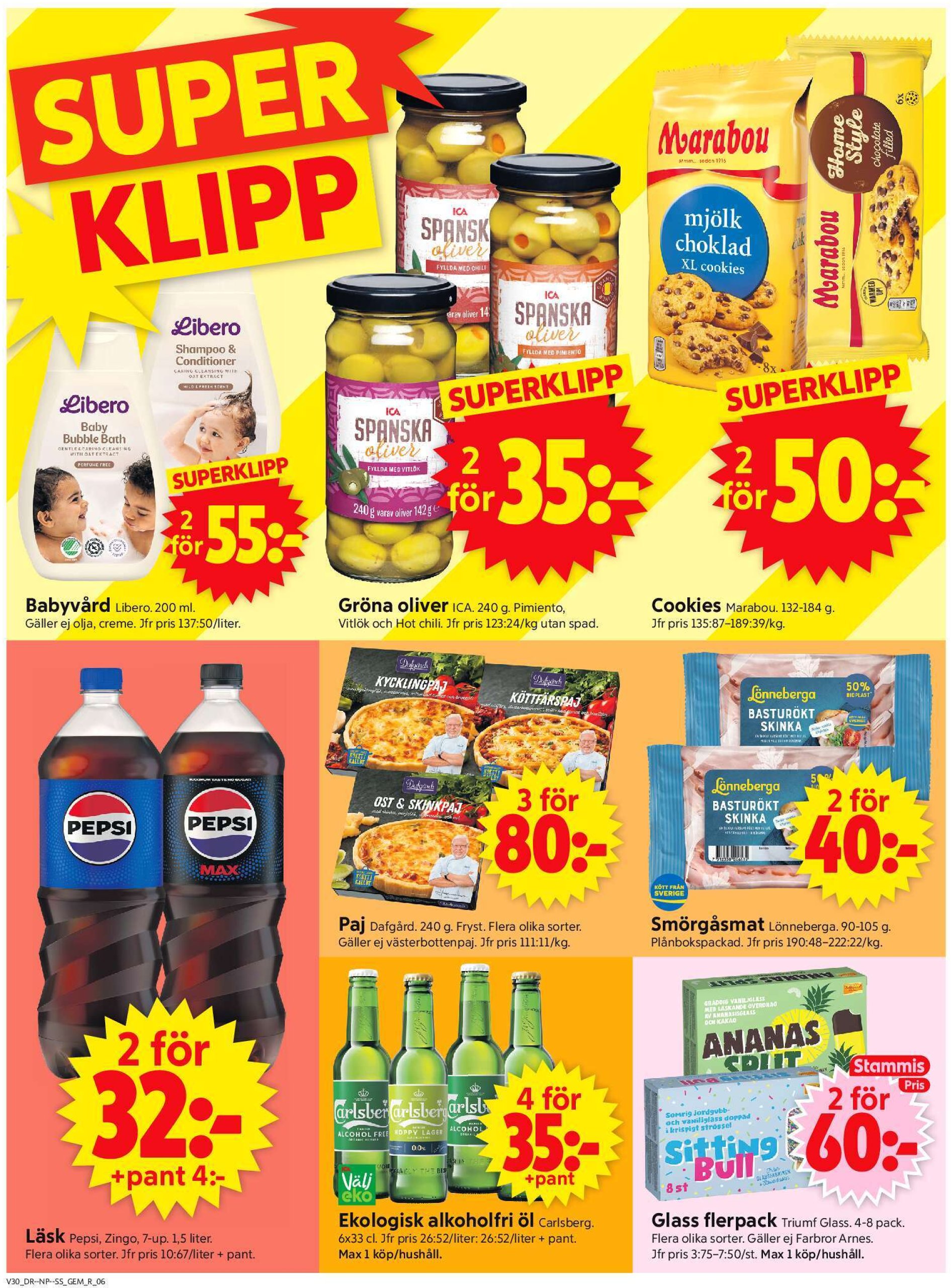 ica-supermarket - ICA Supermarket-reklambladet giltigt från 21/07 - 27/07 - page: 8