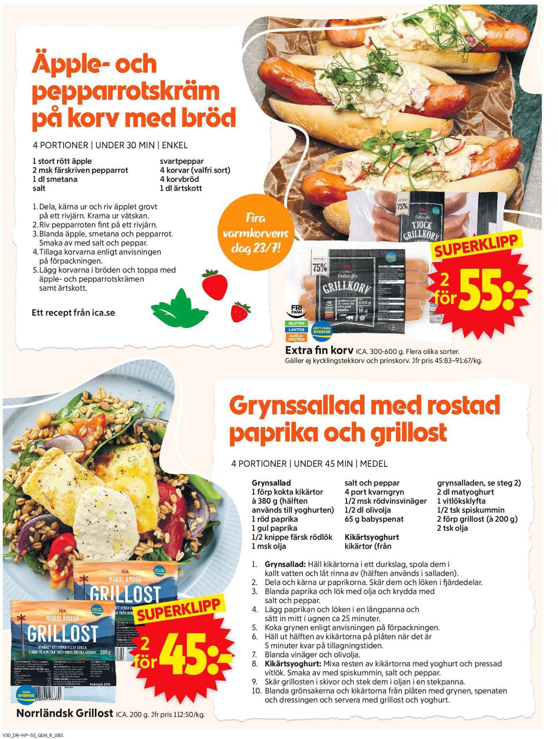 ica-supermarket - ICA Supermarket-reklambladet giltigt från 21/07 - 27/07 - page: 6