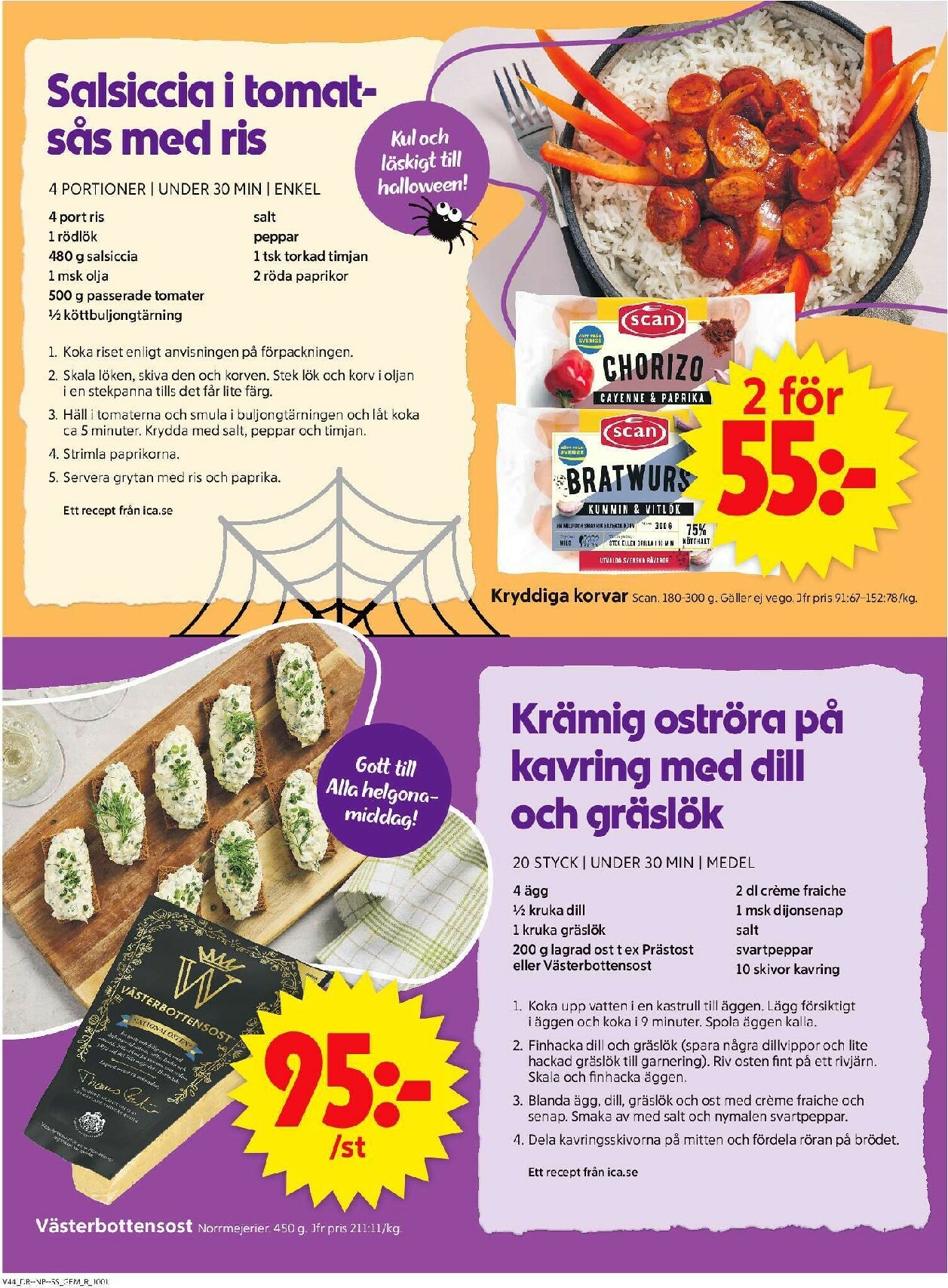 ica-supermarket - ICA Supermarket-reklambladet giltigt från 27/10 - 02/11 - page: 6
