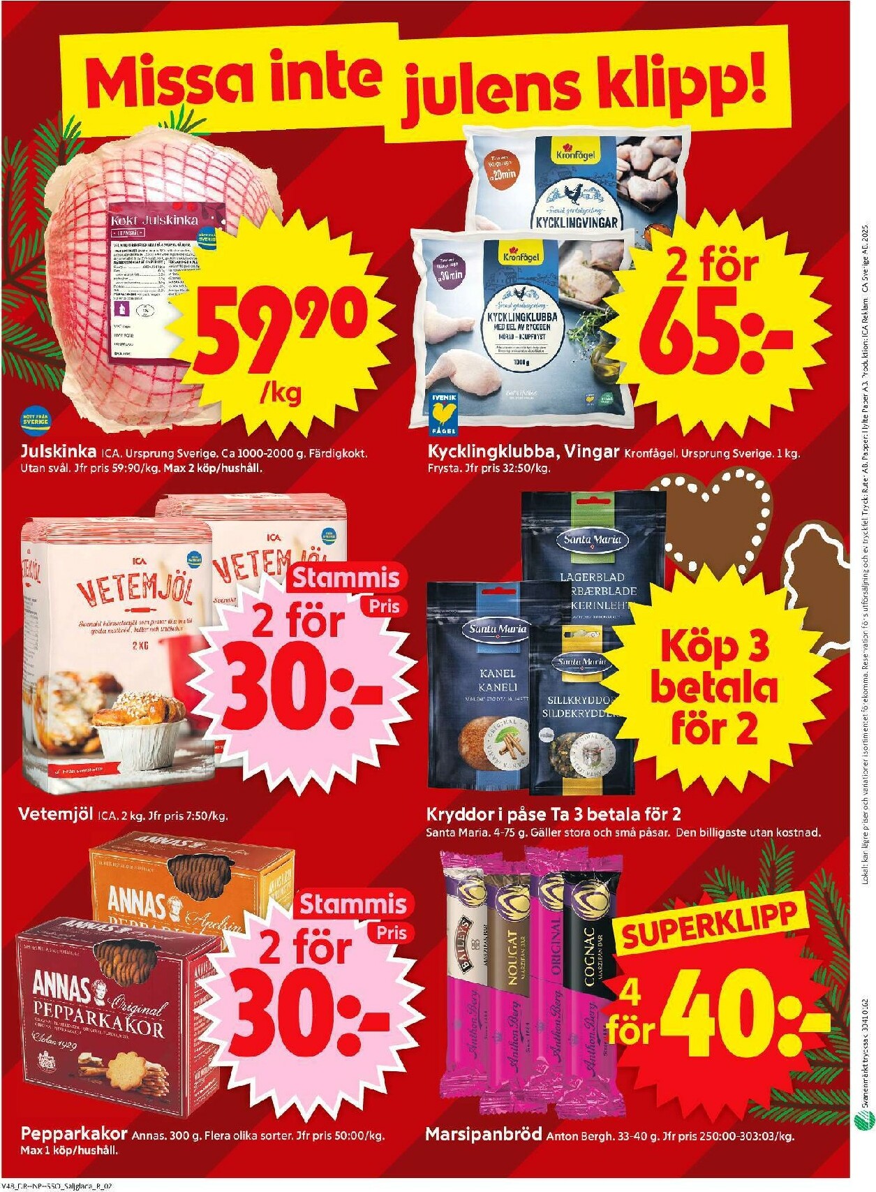 ica-supermarket - ICA Supermarket-reklambladet giltigt från 24/11 - 30/11 - page: 14