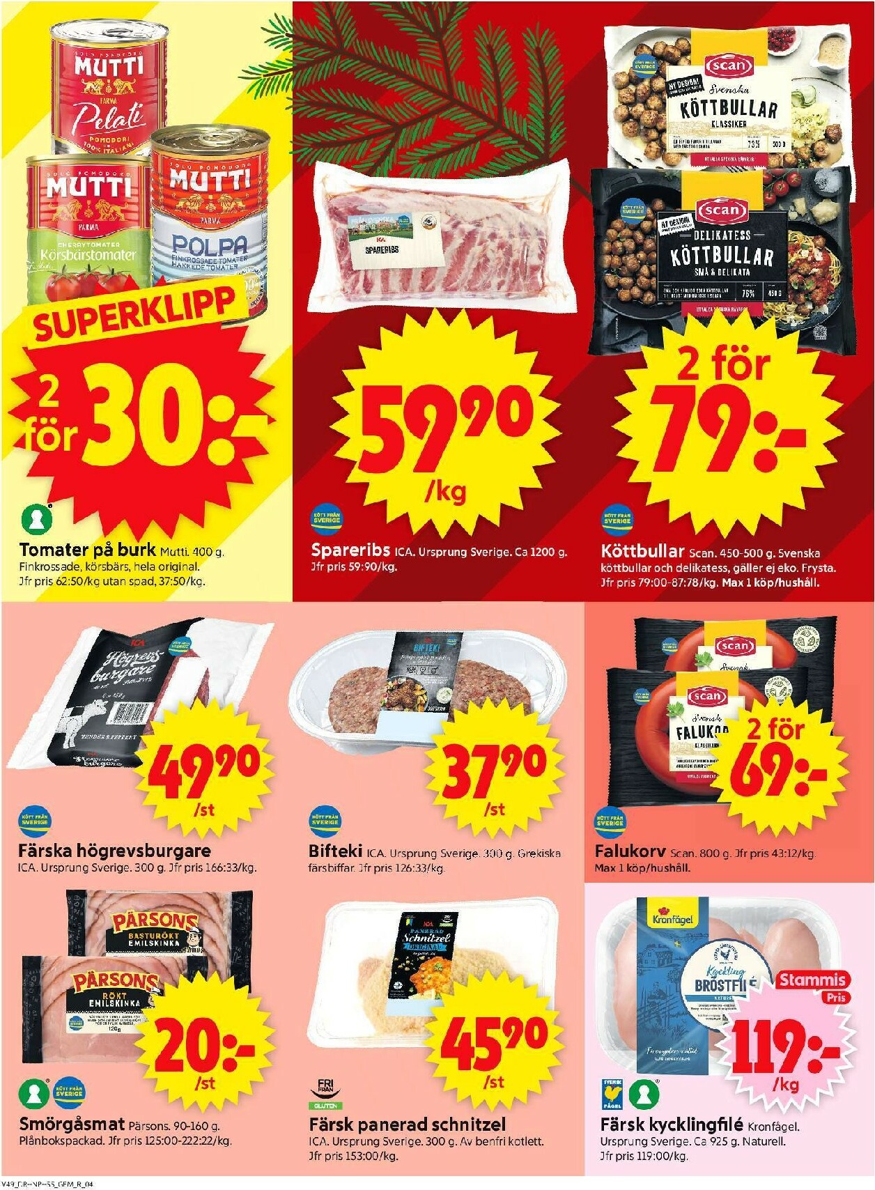 ica-supermarket - ICA Supermarket-reklambladet giltigt från 01/12 - 07/12 - page: 4