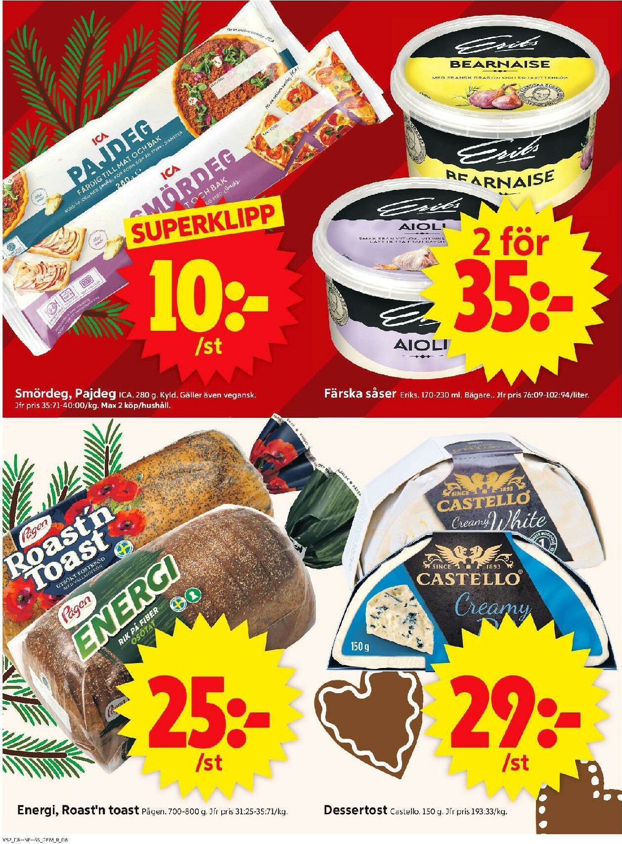 ica-supermarket - ICA Supermarket-reklambladet giltigt från 22/12 - 28/12 - page: 10