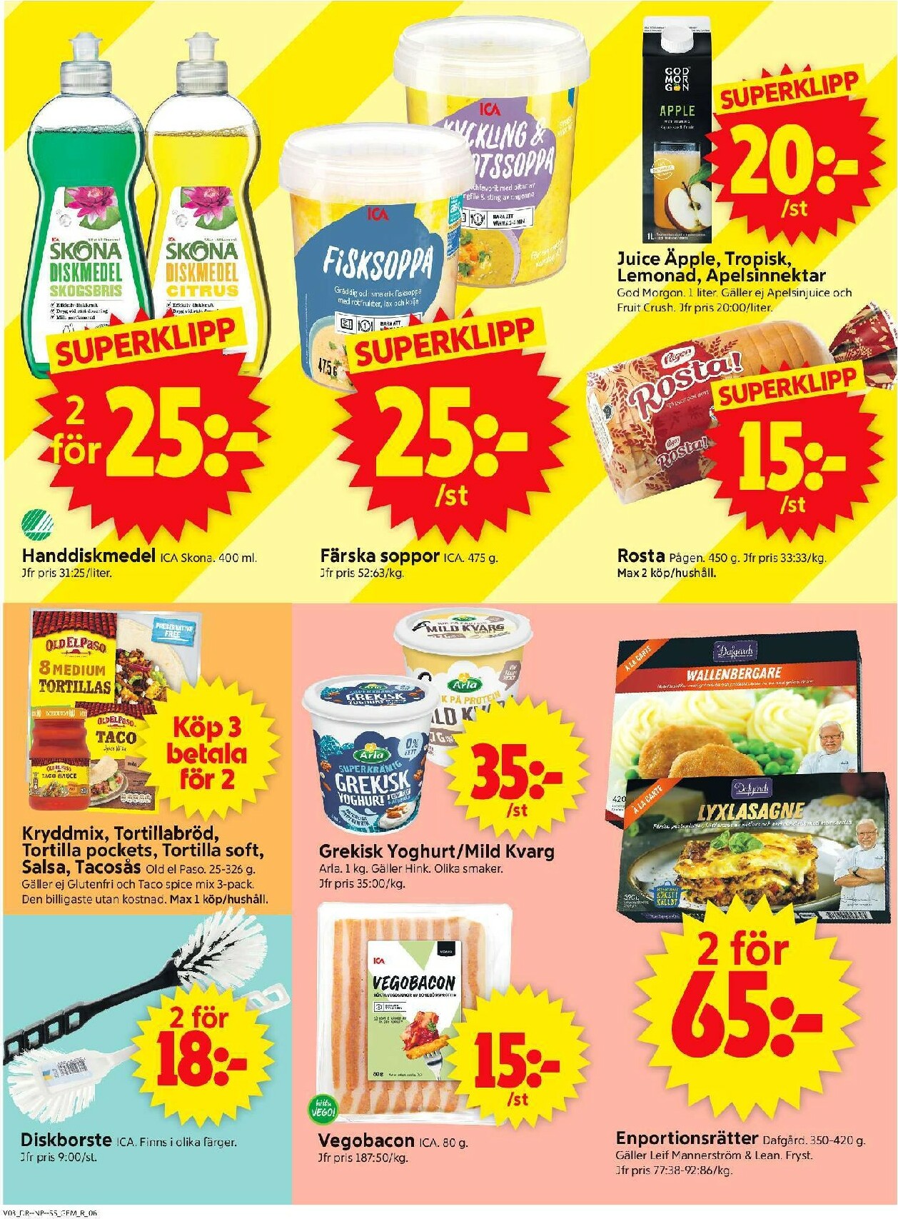 ica-supermarket - ICA Supermarket-reklambladet giltigt från 12/01 - 18/01 - page: 8
