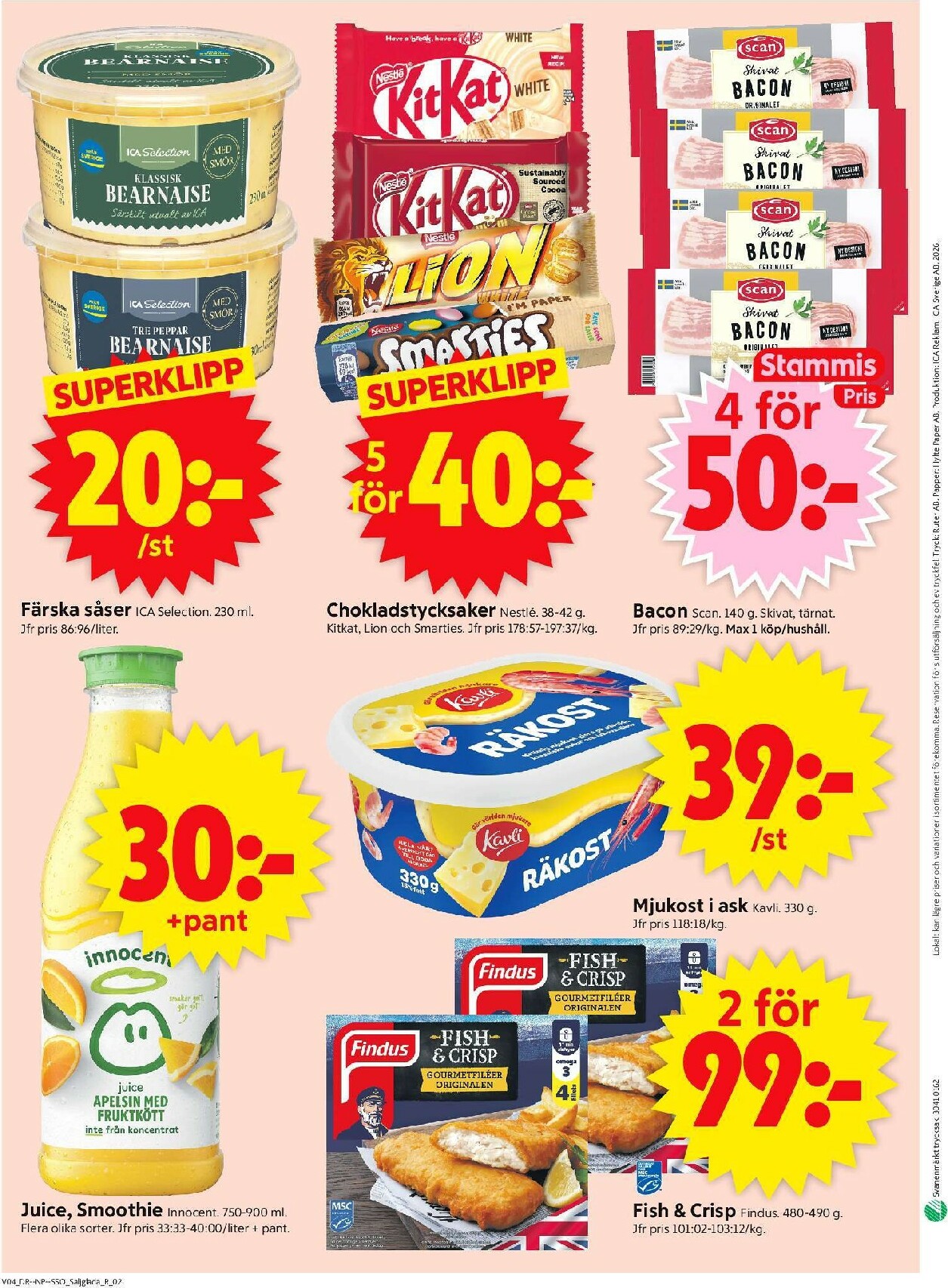 ica-supermarket - ICA Supermarket-reklambladet giltigt från 19/01 - 25/01 - page: 14