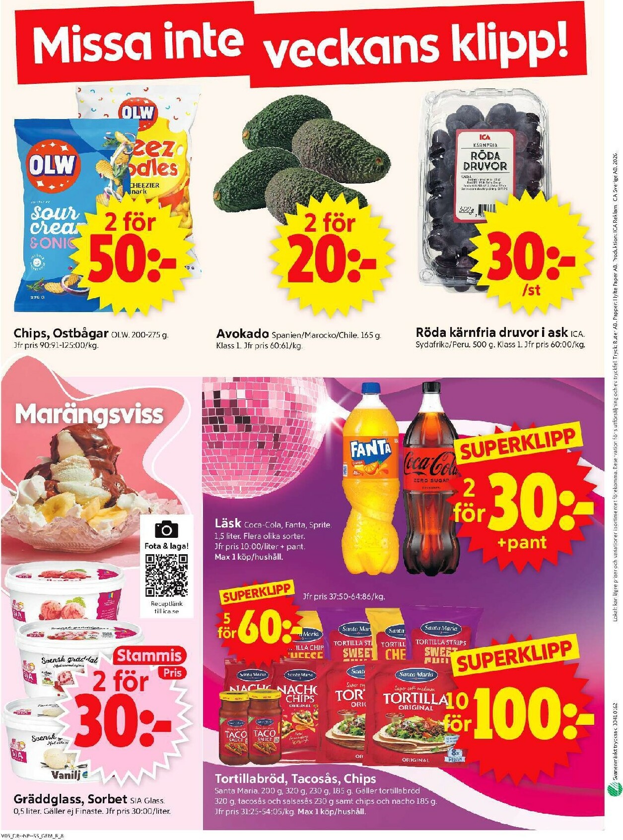 ica-supermarket - ICA Supermarket-reklambladet giltigt från 26/01 - 01/02 - page: 10