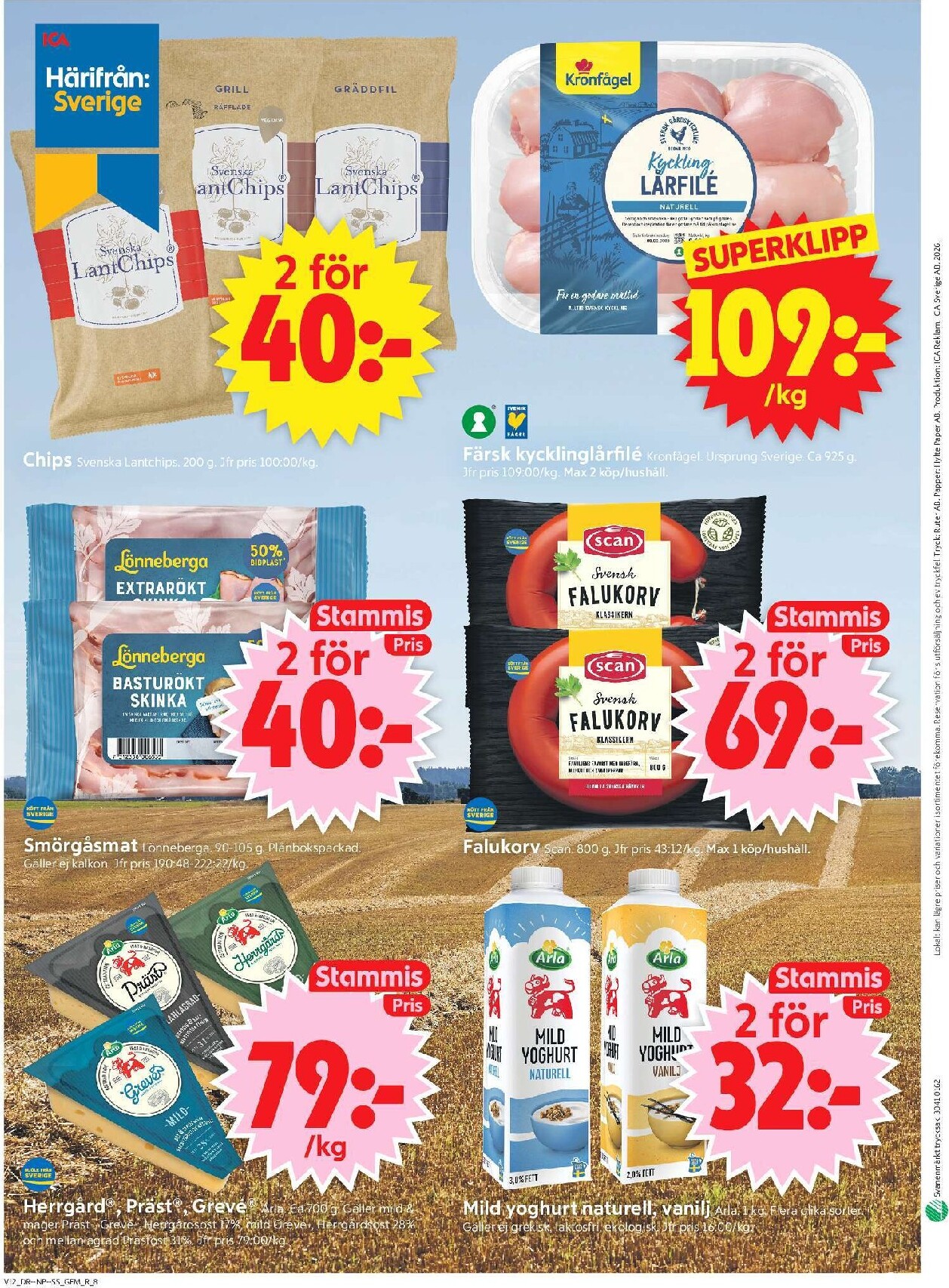 ica-supermarket - ICA Supermarket-reklambladet giltigt från 16/03/2026 - 22/03/2026 - page: 8
